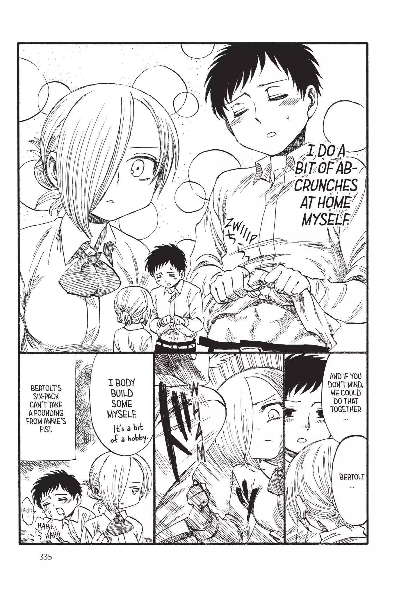 Attack on Titan: Junior High Chapter 32 page 13 - Chapter 32: Vol.2 32nd Period: High Heat Makes Good Fried Rice