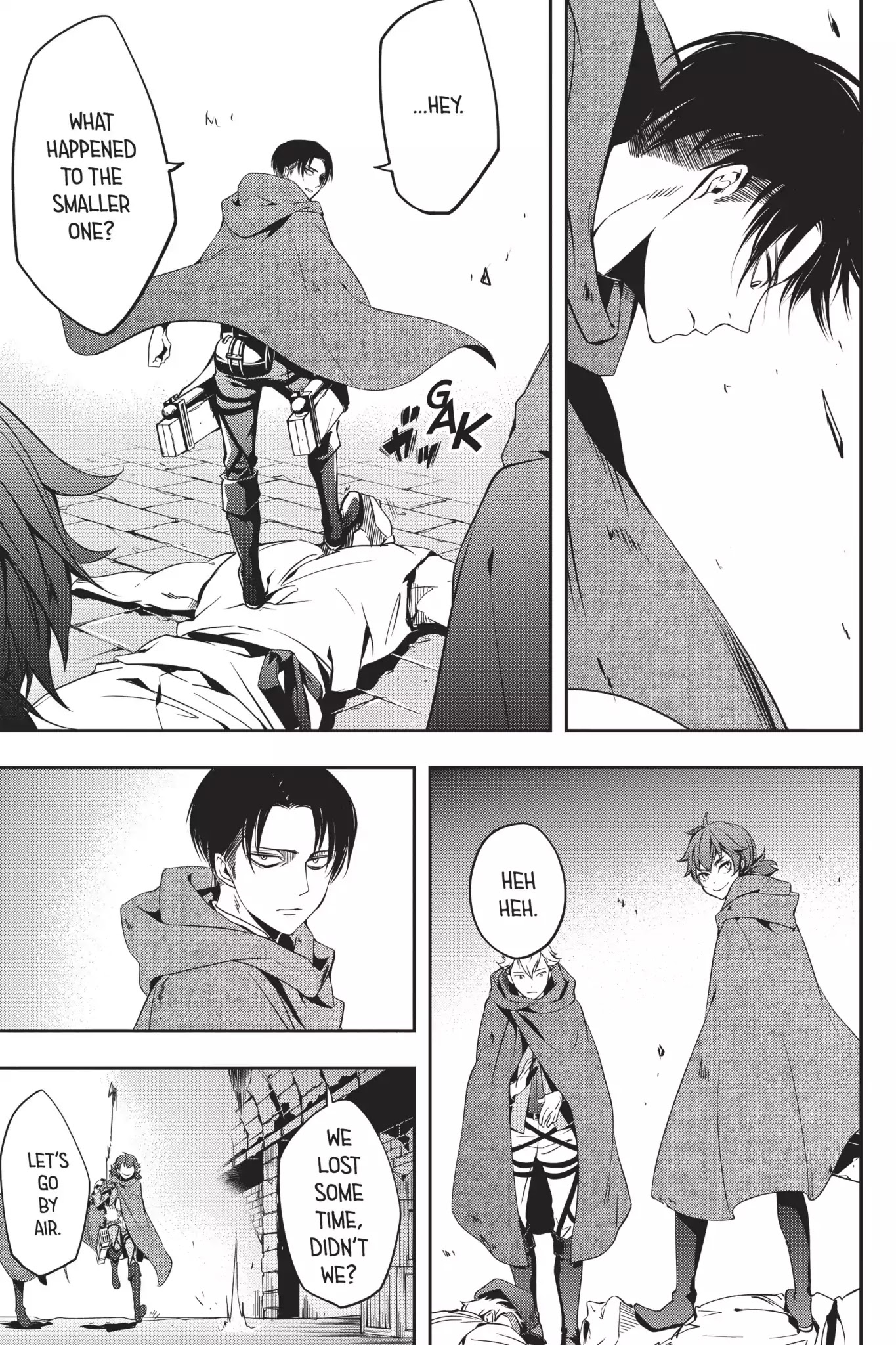 Attack on Titan: Junior High Chapter 32 page 24 - Chapter 32: Vol.2 32nd Period: High Heat Makes Good Fried Rice