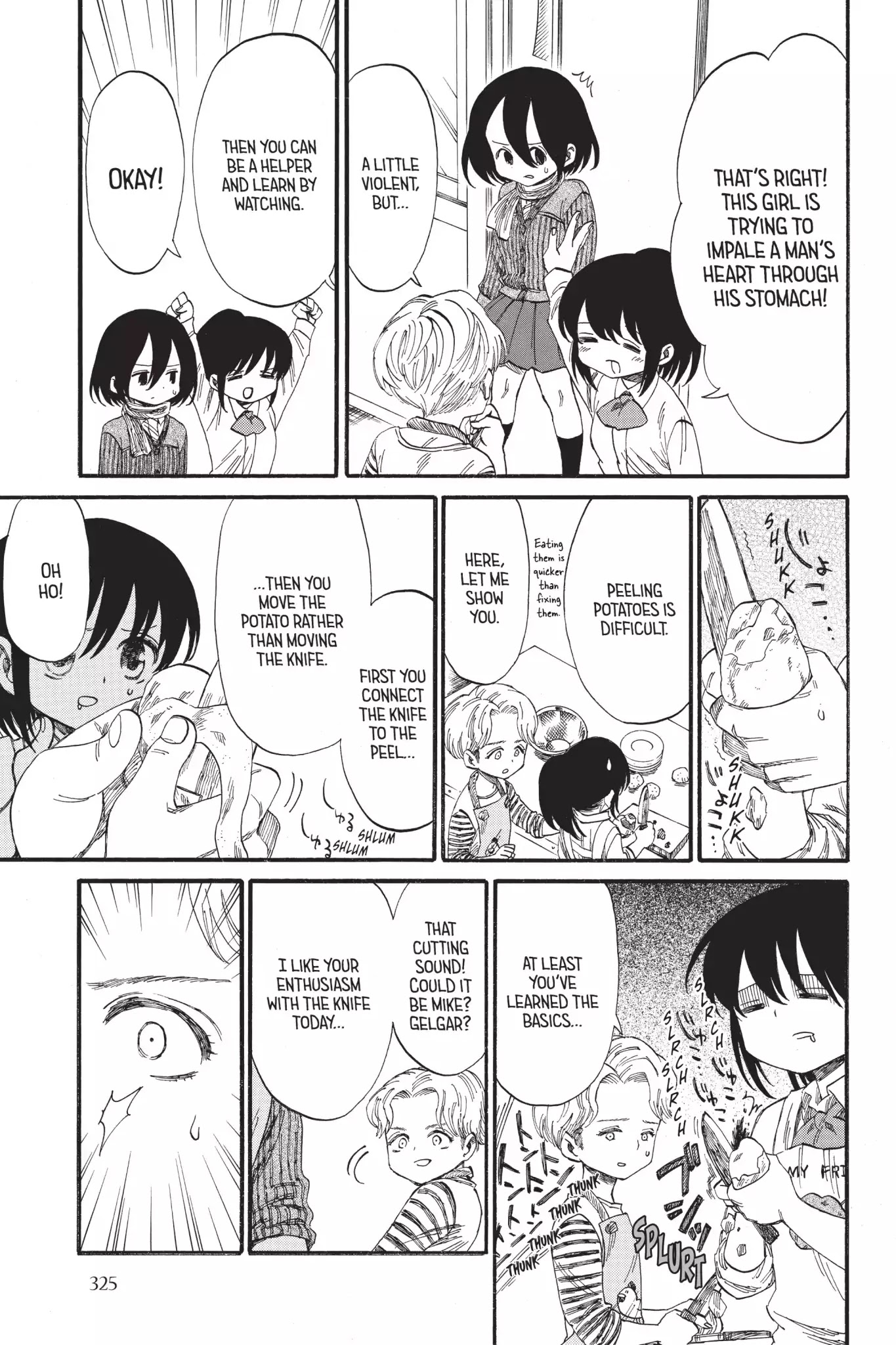 Attack on Titan: Junior High Chapter 32 page 3 - Chapter 32: Vol.2 32nd Period: High Heat Makes Good Fried Rice
