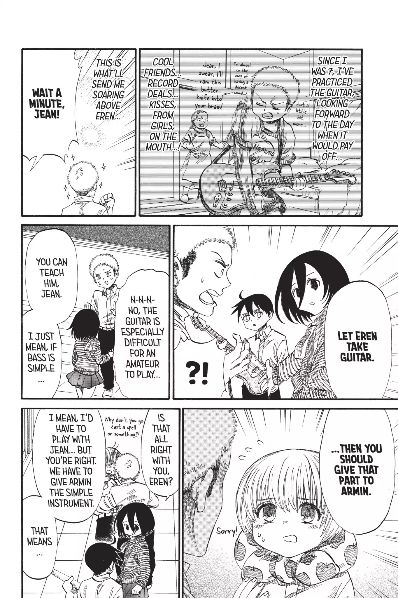 Attack on Titan: Junior High Chapter 33 page 13 - Chapter 33: Vol.3 33rd Period: The Black School Festival