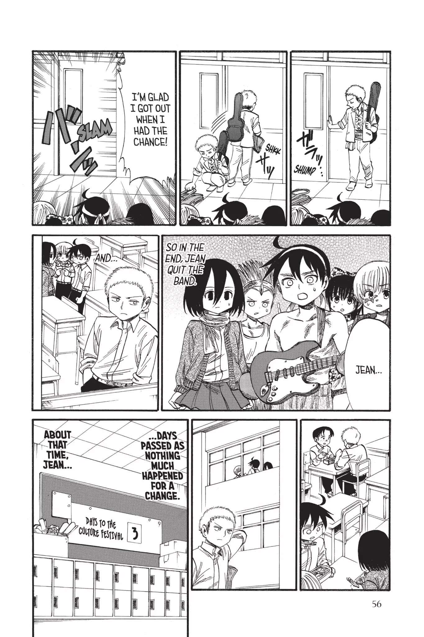 Attack on Titan: Junior High Chapter 34 page 10 - Chapter 34: Vol.3 34th Period: Forever Me