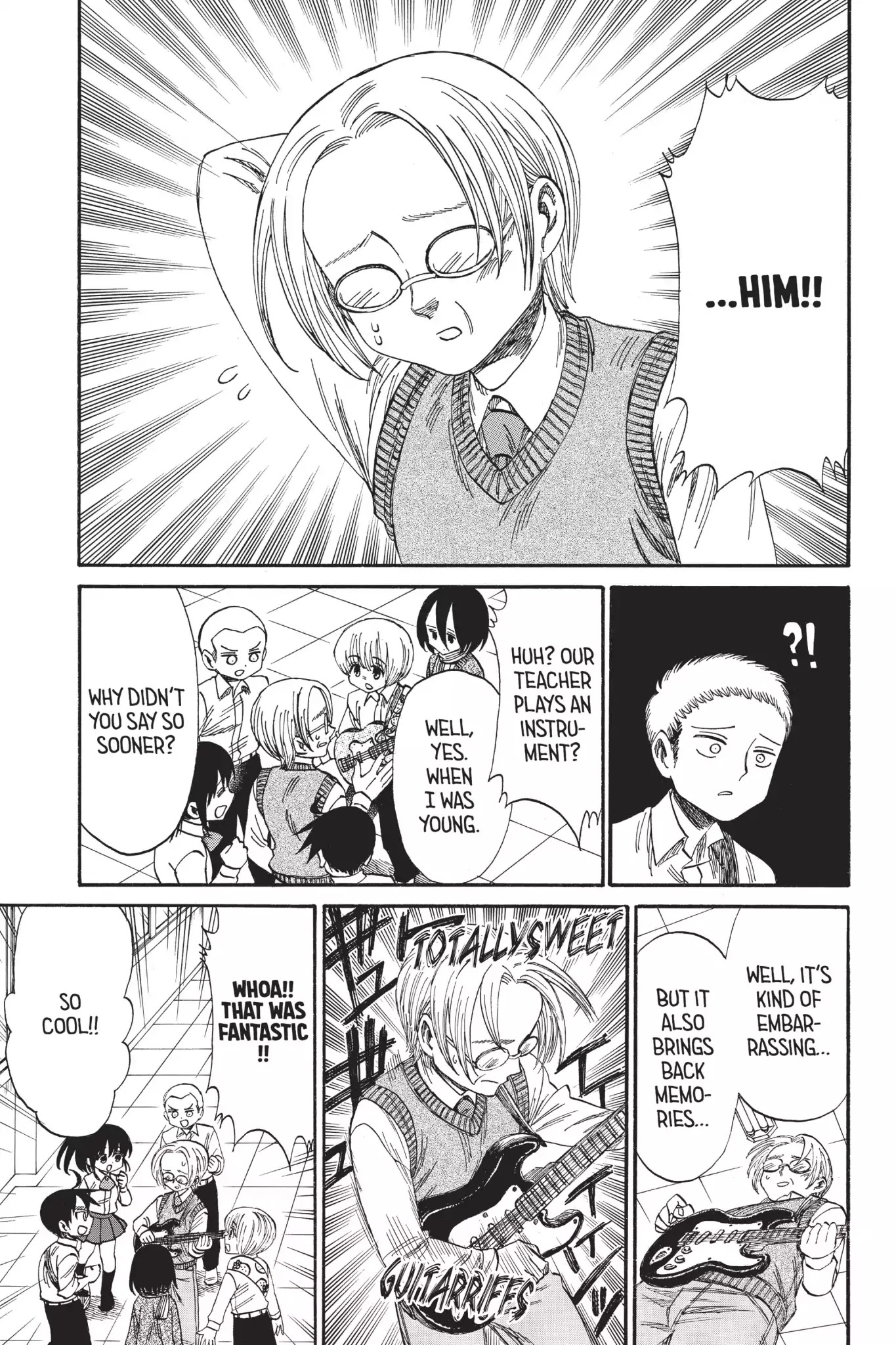 Attack on Titan: Junior High Chapter 34 page 13 - Chapter 34: Vol.3 34th Period: Forever Me