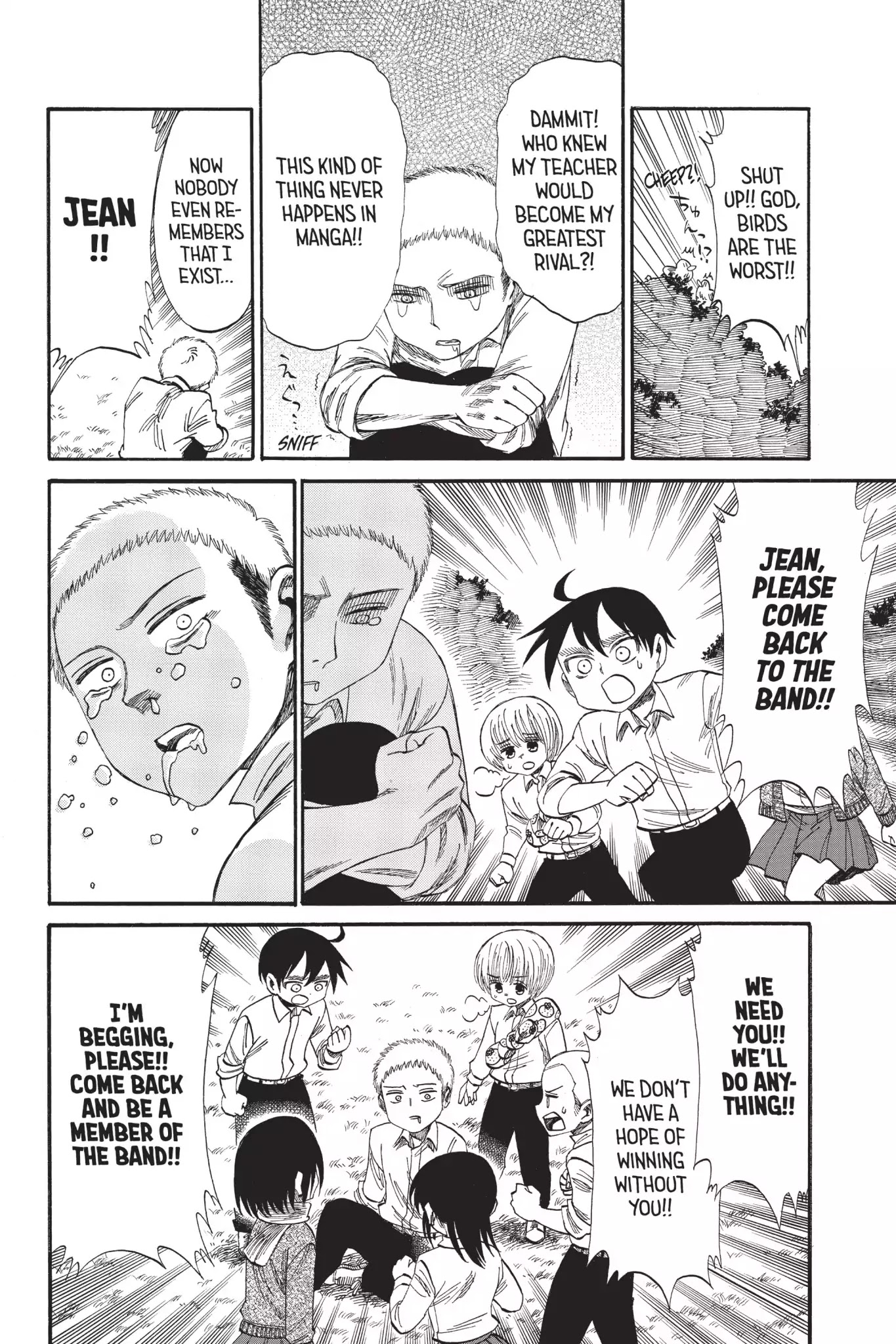 Attack on Titan: Junior High Chapter 34 page 16 - Chapter 34: Vol.3 34th Period: Forever Me