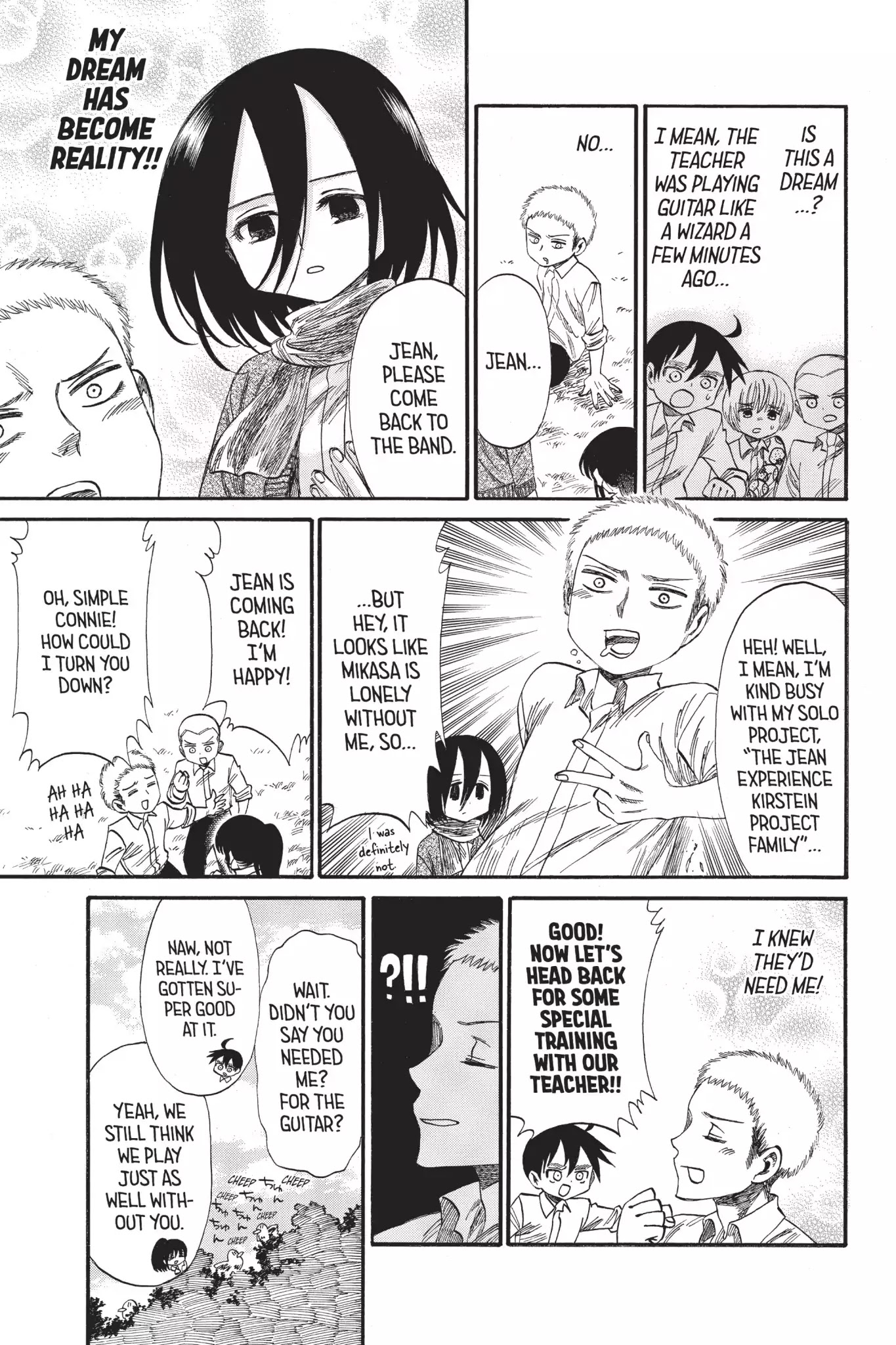 Attack on Titan: Junior High Chapter 34 page 17 - Chapter 34: Vol.3 34th Period: Forever Me