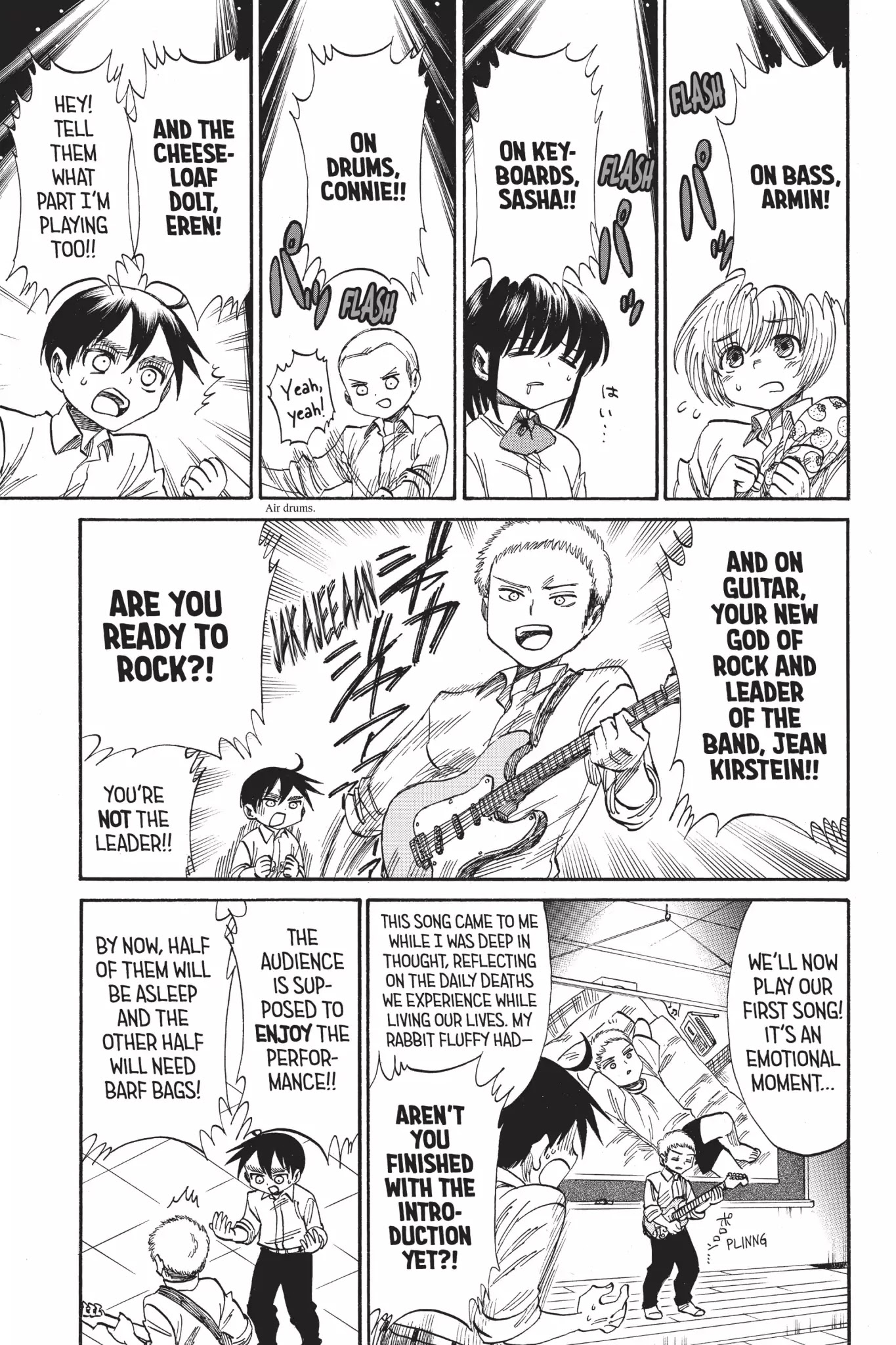 Attack on Titan: Junior High Chapter 34 page 3 - Chapter 34: Vol.3 34th Period: Forever Me