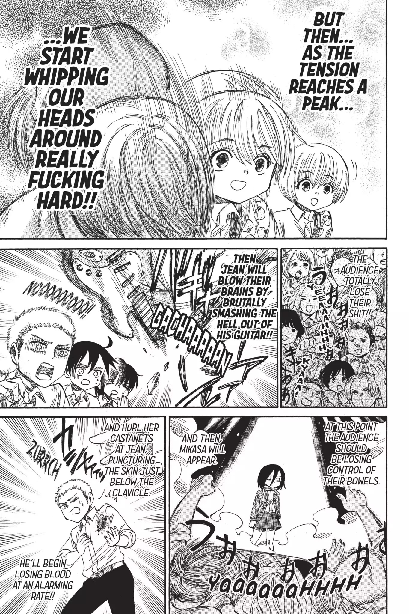 Attack on Titan: Junior High Chapter 34 page 5 - Chapter 34: Vol.3 34th Period: Forever Me