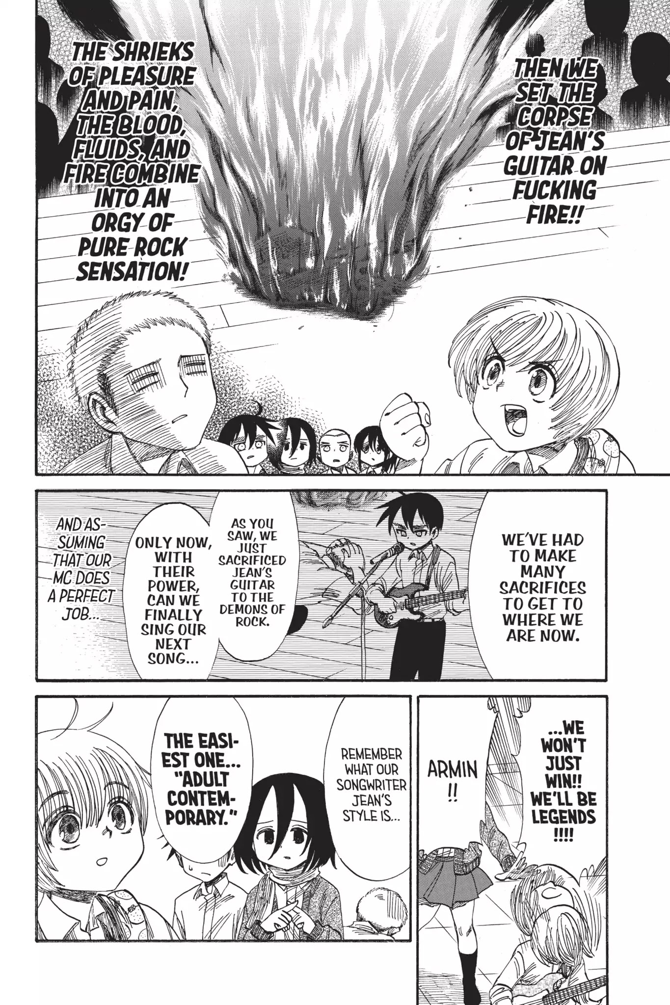 Attack on Titan: Junior High Chapter 34 page 6 - Chapter 34: Vol.3 34th Period: Forever Me