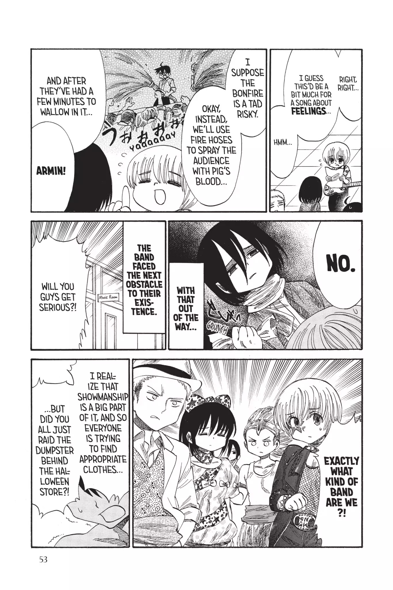 Attack on Titan: Junior High Chapter 34 page 7 - Chapter 34: Vol.3 34th Period: Forever Me
