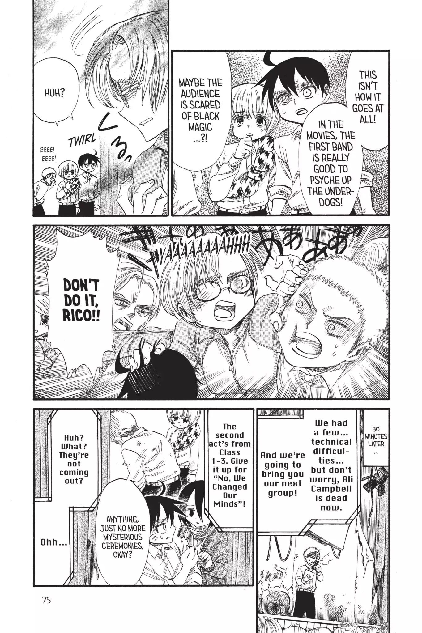 Attack on Titan: Junior High Chapter 35 page 10 - Chapter 35: Vol.3 35th Period: How To Take The Culture From A Culture Fair