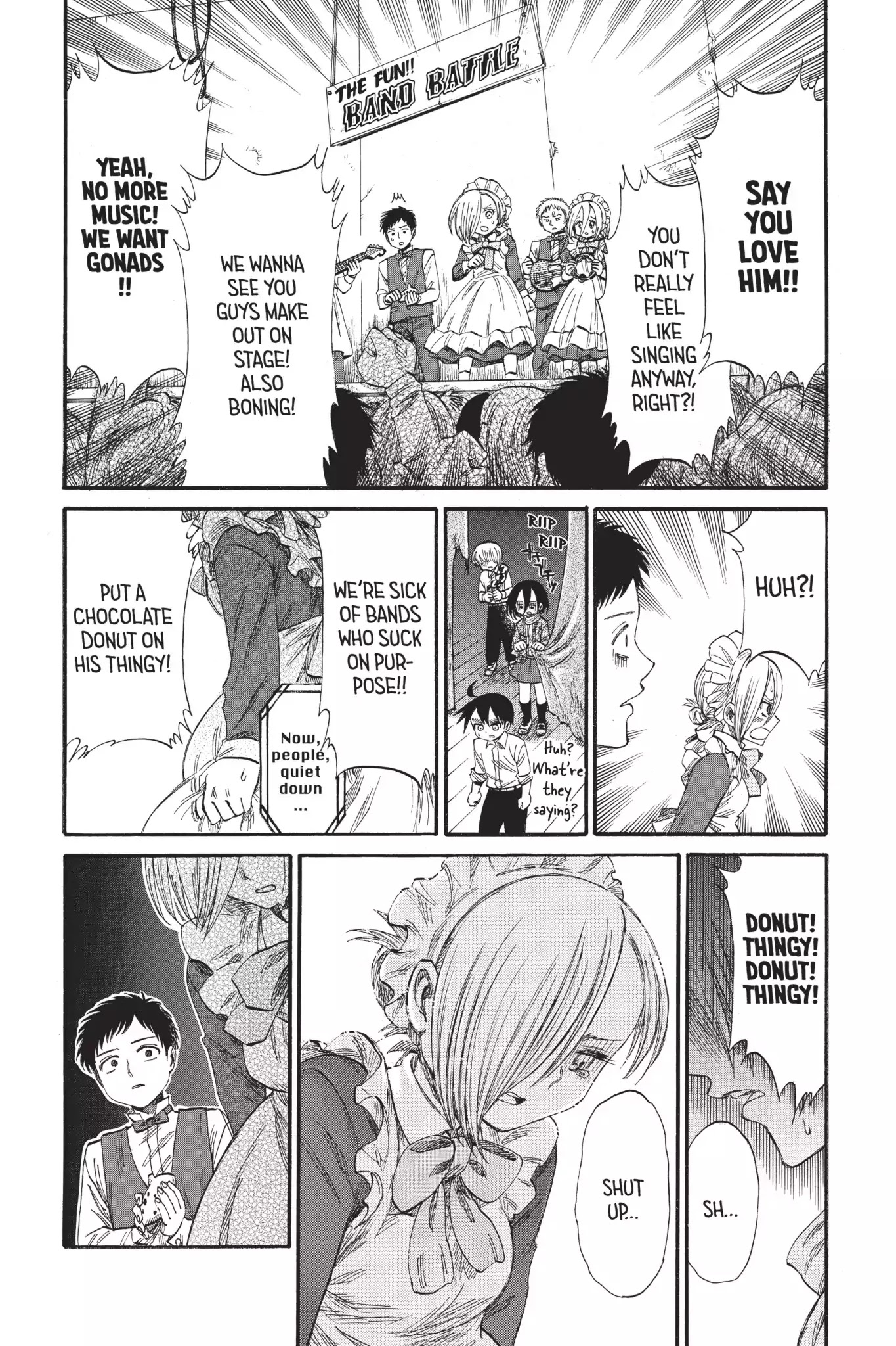 Attack on Titan: Junior High Chapter 35 page 13 - Chapter 35: Vol.3 35th Period: How To Take The Culture From A Culture Fair