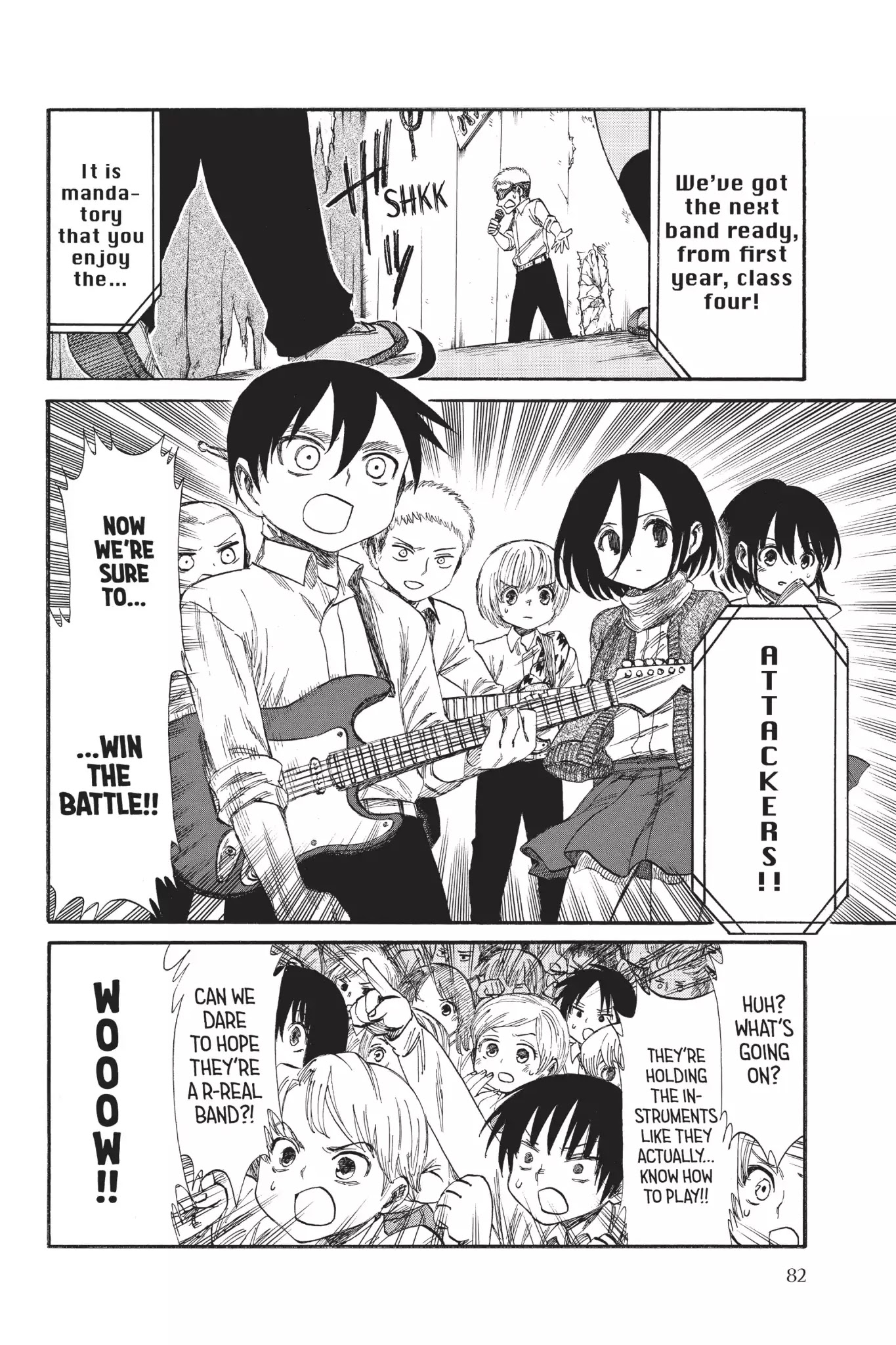 Attack on Titan: Junior High Chapter 35 page 17 - Chapter 35: Vol.3 35th Period: How To Take The Culture From A Culture Fair