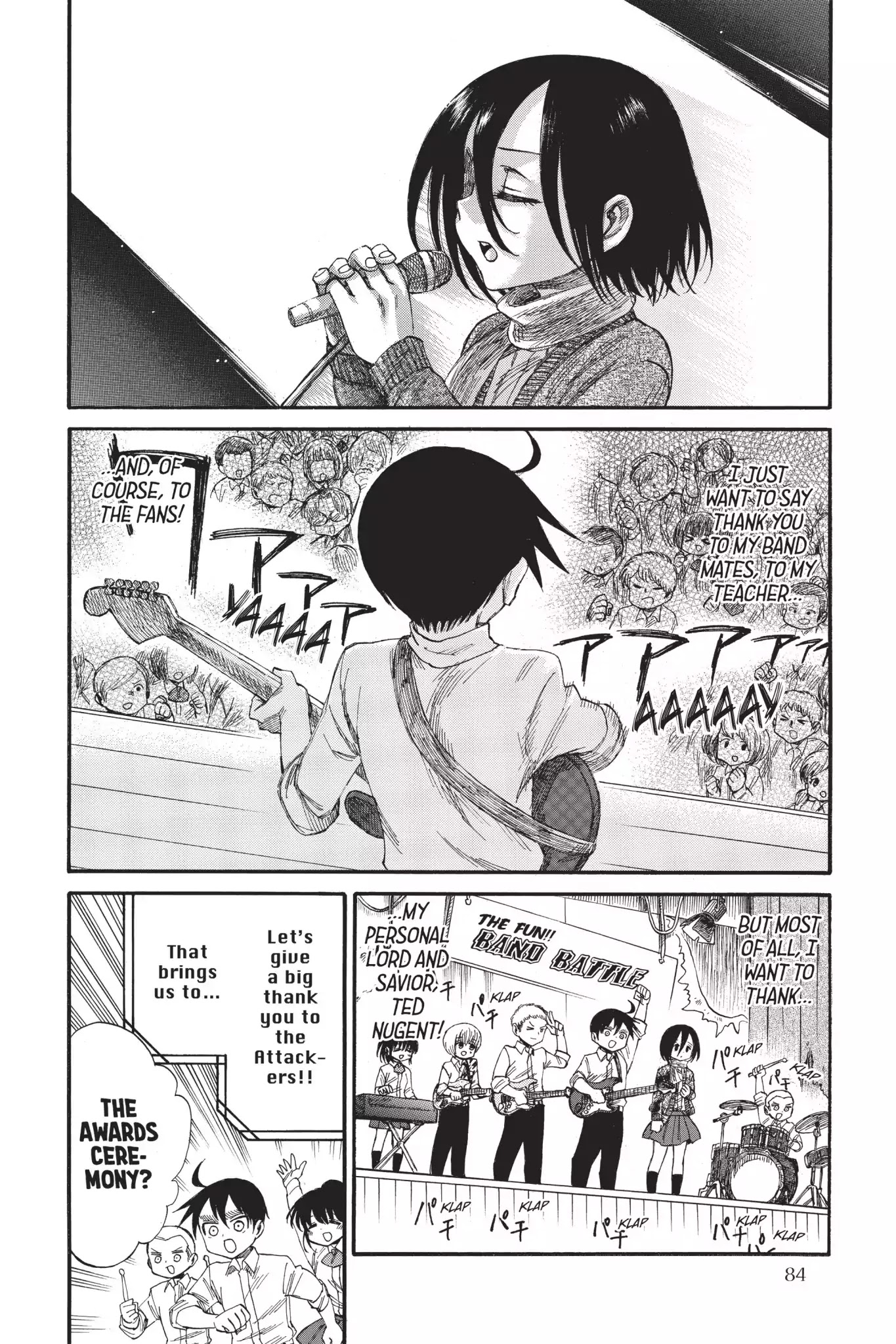 Attack on Titan: Junior High Chapter 35 page 19 - Chapter 35: Vol.3 35th Period: How To Take The Culture From A Culture Fair