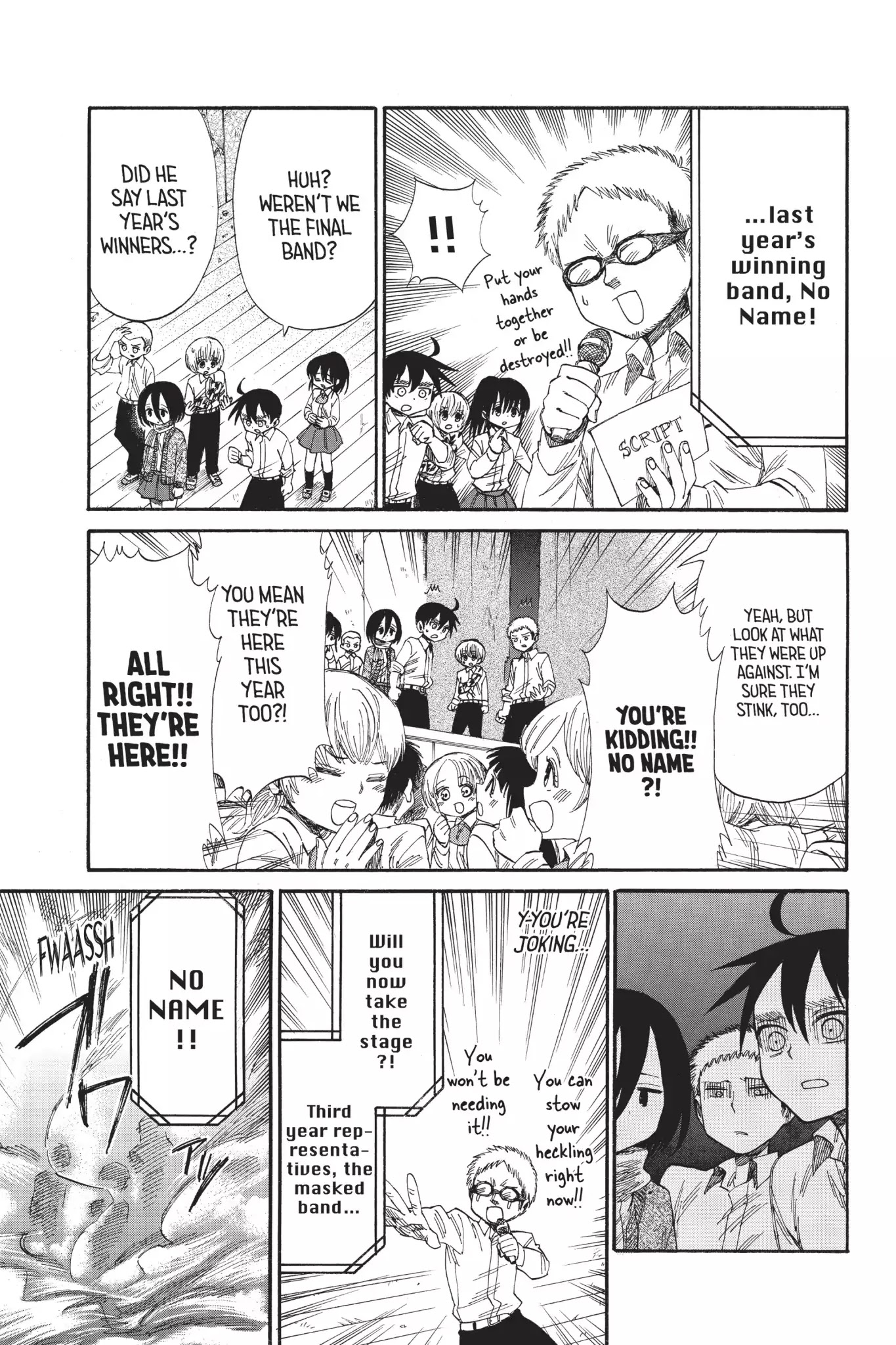 Attack on Titan: Junior High Chapter 35 page 20 - Chapter 35: Vol.3 35th Period: How To Take The Culture From A Culture Fair