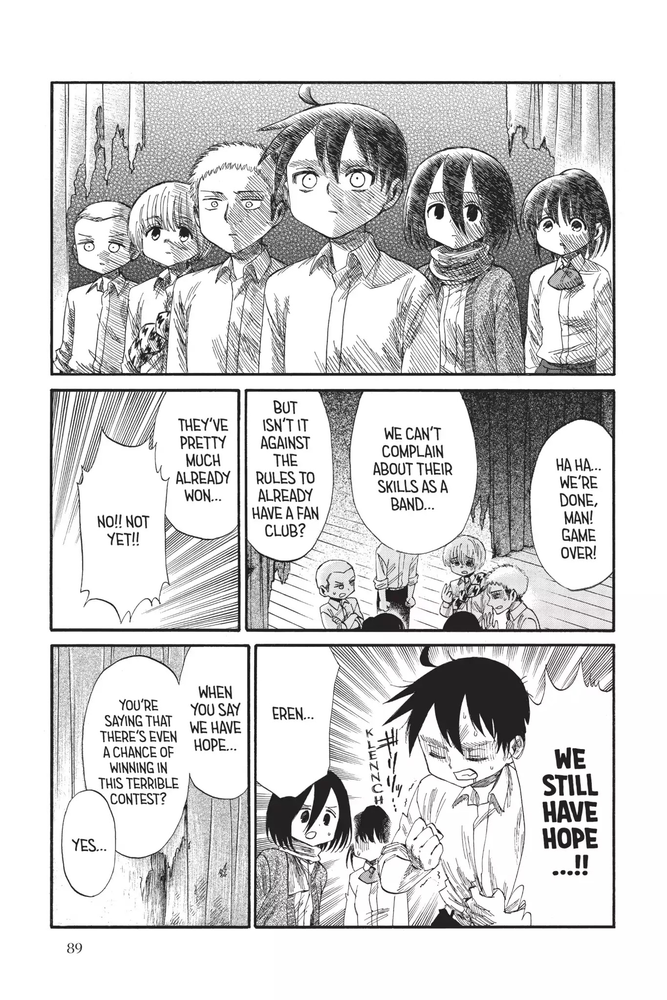 Attack on Titan: Junior High Chapter 35 page 24 - Chapter 35: Vol.3 35th Period: How To Take The Culture From A Culture Fair