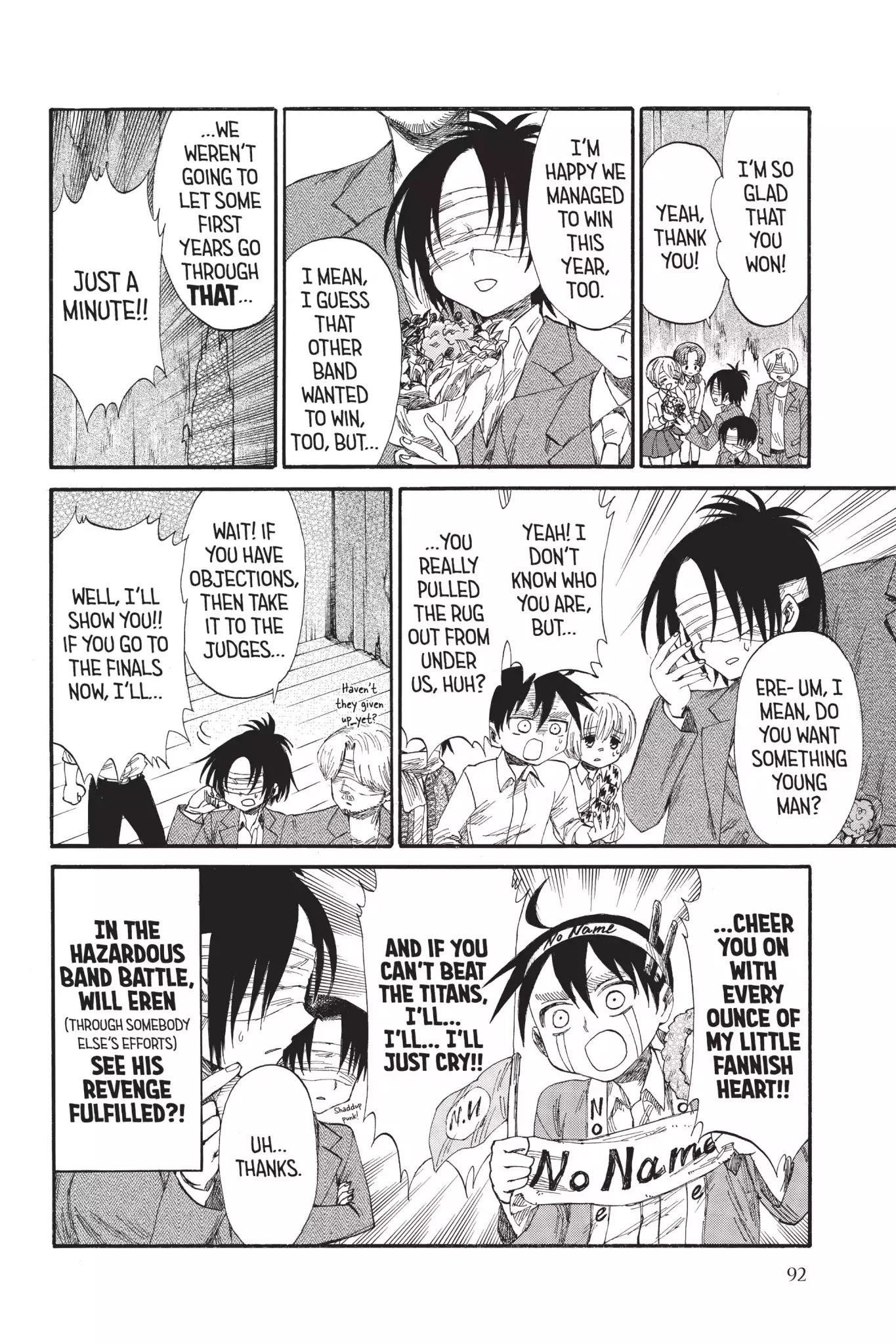 Attack on Titan: Junior High Chapter 35 page 27 - Chapter 35: Vol.3 35th Period: How To Take The Culture From A Culture Fair