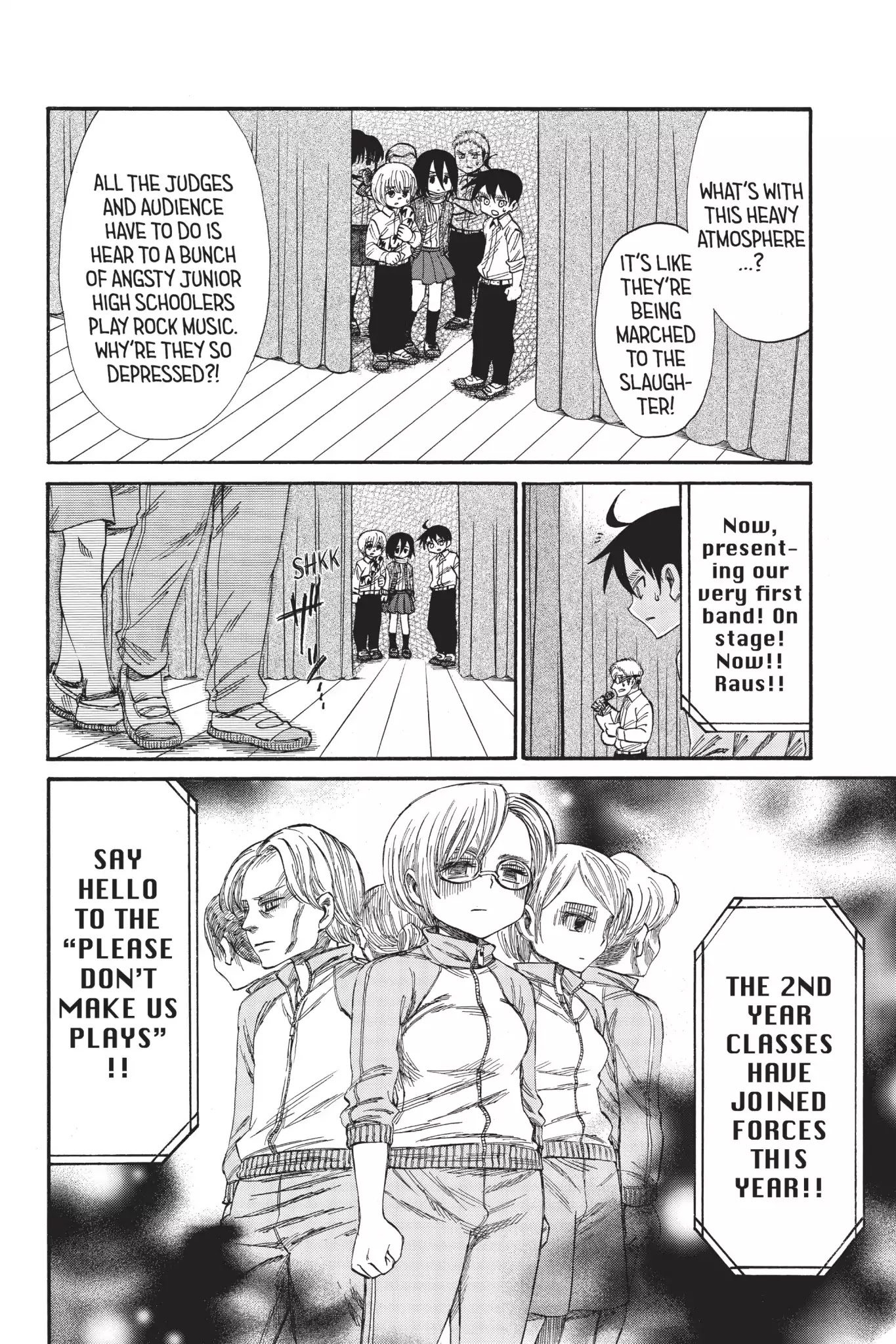 Attack on Titan: Junior High Chapter 35 page 7 - Chapter 35: Vol.3 35th Period: How To Take The Culture From A Culture Fair