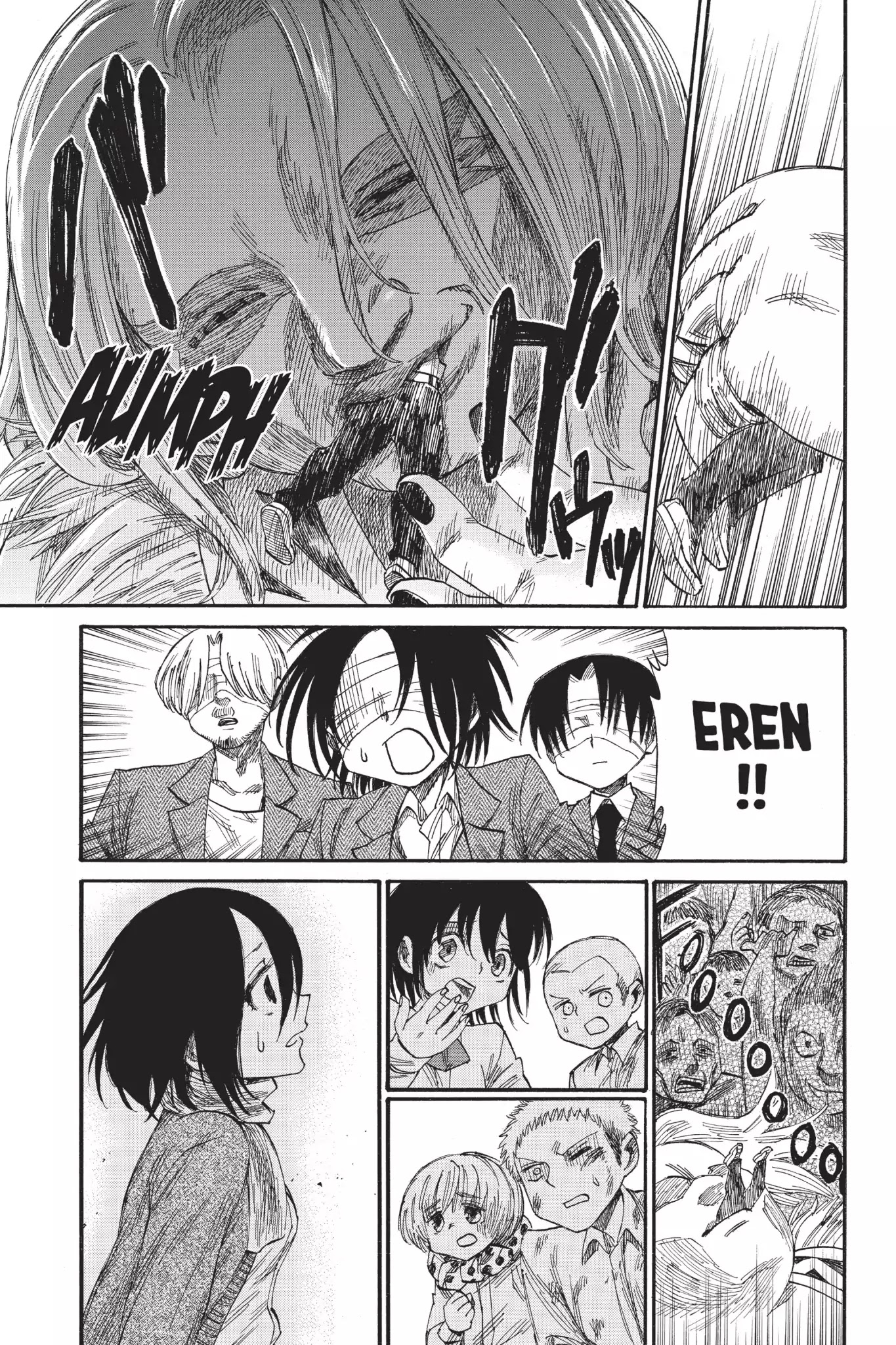 Attack on Titan: Junior High Chapter 36 page 11 - Chapter 36: Vol.3 36th Period: My Young Heart Tickled By Blindfolds