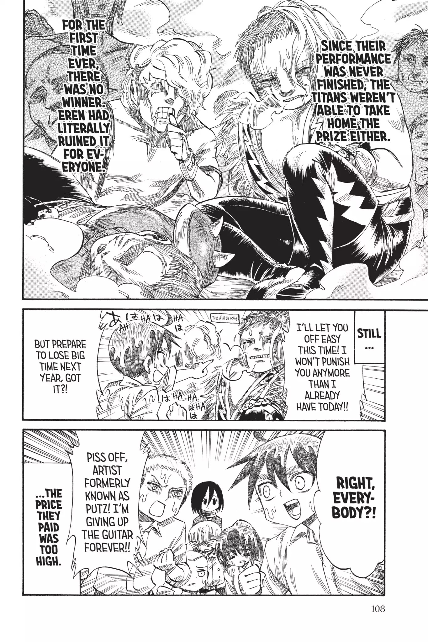 Attack on Titan: Junior High Chapter 36 page 16 - Chapter 36: Vol.3 36th Period: My Young Heart Tickled By Blindfolds