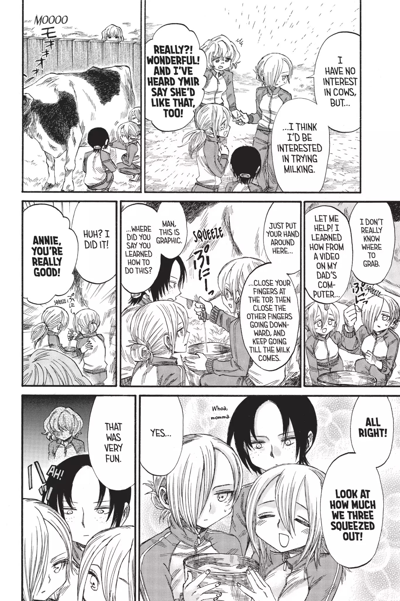 Attack on Titan: Junior High Chapter 37 page 8 - Chapter 37: Vol.3 37th Period: Ms. Can-Do Is Ms. Popular