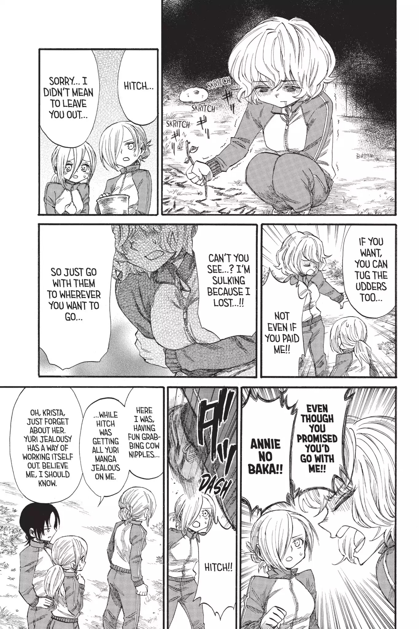 Attack on Titan: Junior High Chapter 37 page 9 - Chapter 37: Vol.3 37th Period: Ms. Can-Do Is Ms. Popular