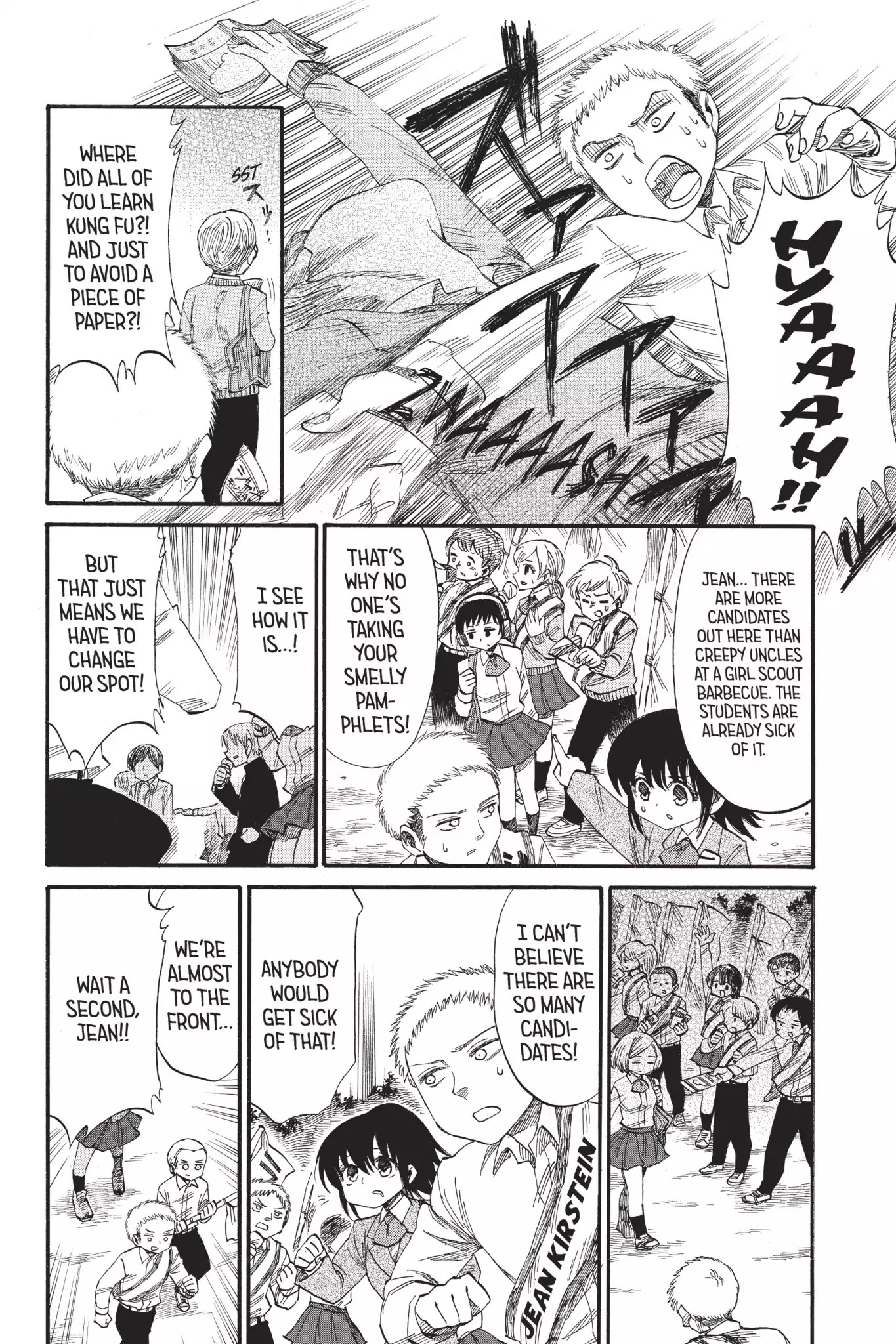 Attack on Titan: Junior High Chapter 38 page 10 - Chapter 38: Vol.3 38th Period: Everybody Wants To Rude The School