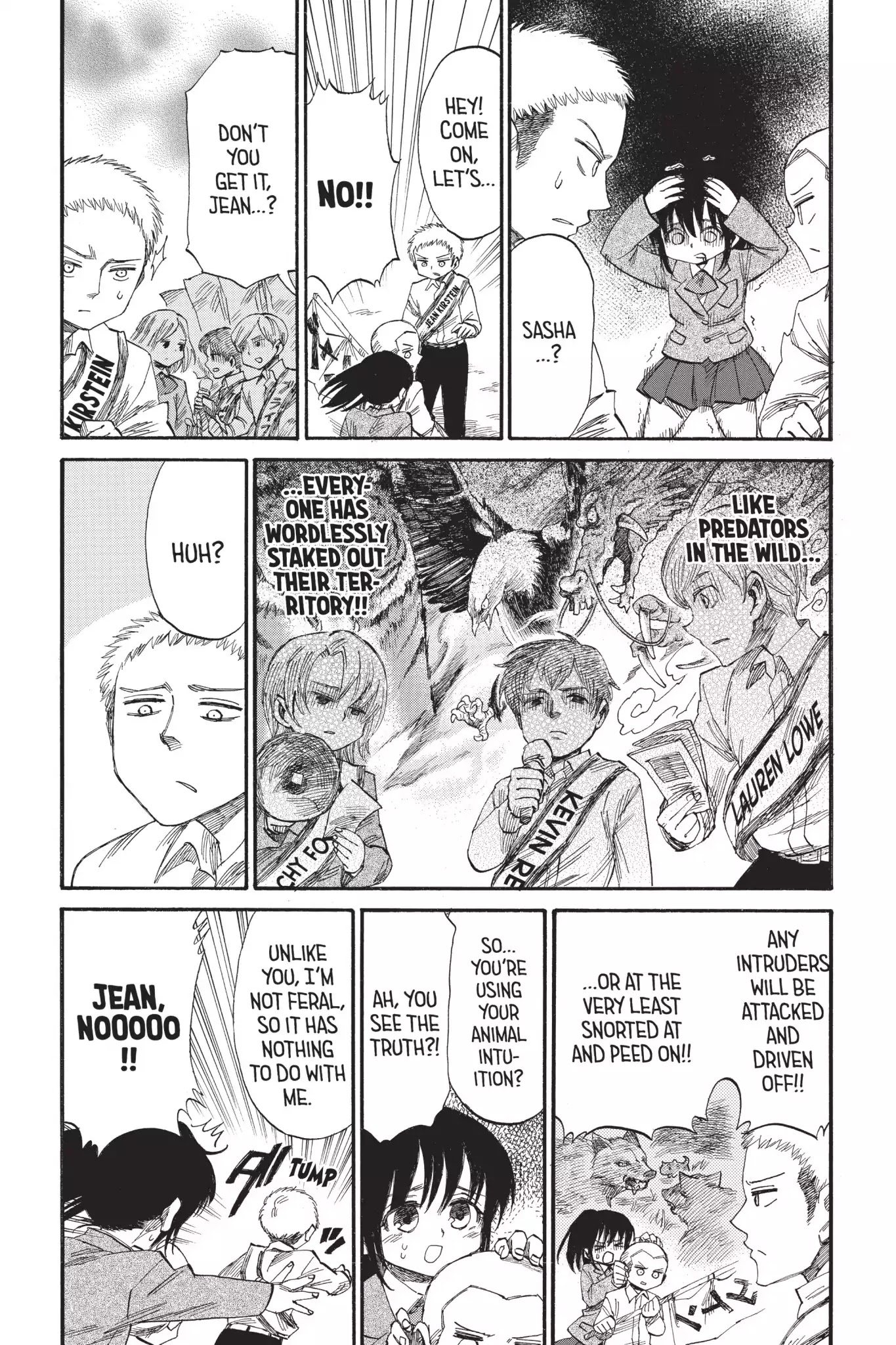 Attack on Titan: Junior High Chapter 38 page 11 - Chapter 38: Vol.3 38th Period: Everybody Wants To Rude The School