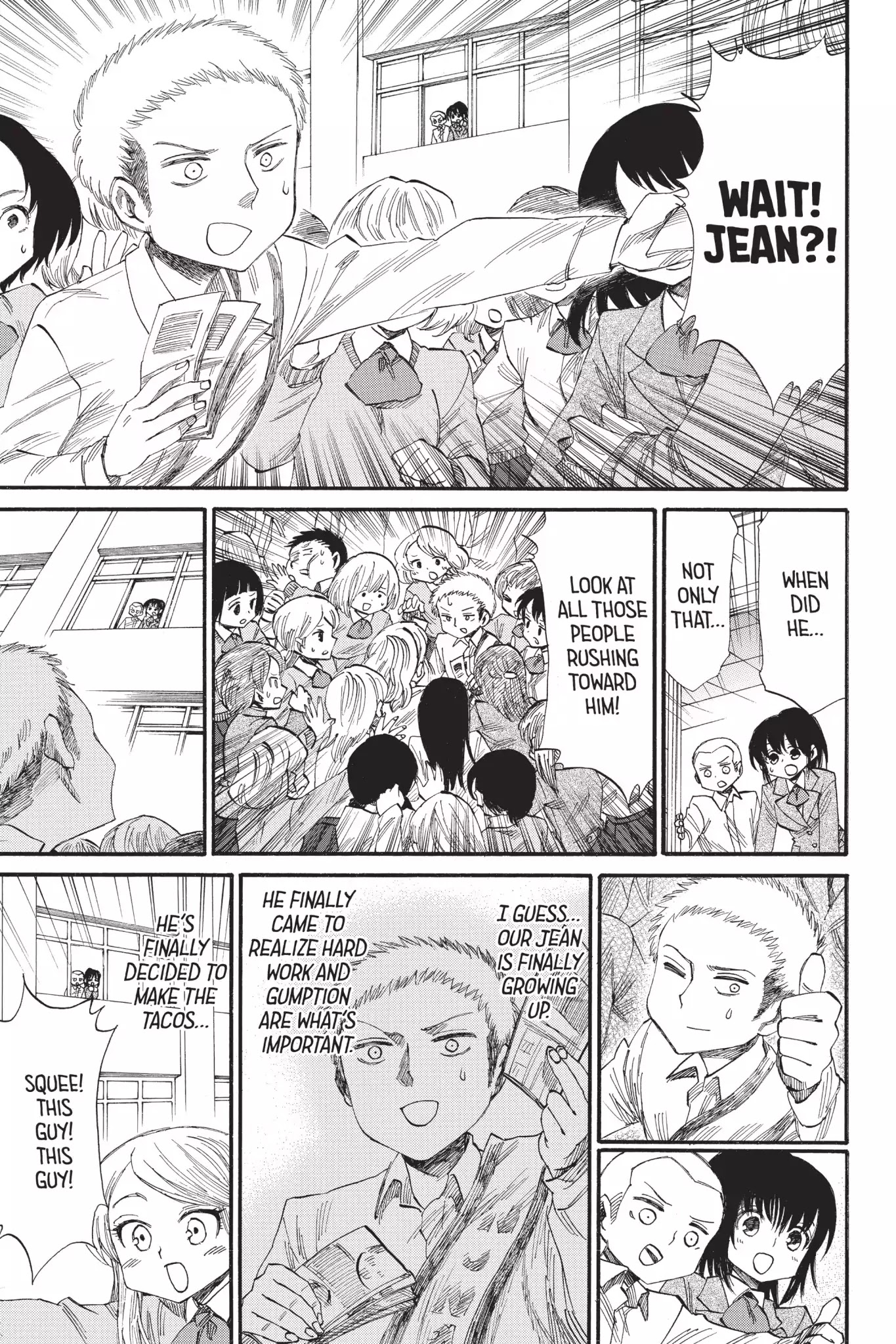 Attack on Titan: Junior High Chapter 38 page 17 - Chapter 38: Vol.3 38th Period: Everybody Wants To Rude The School