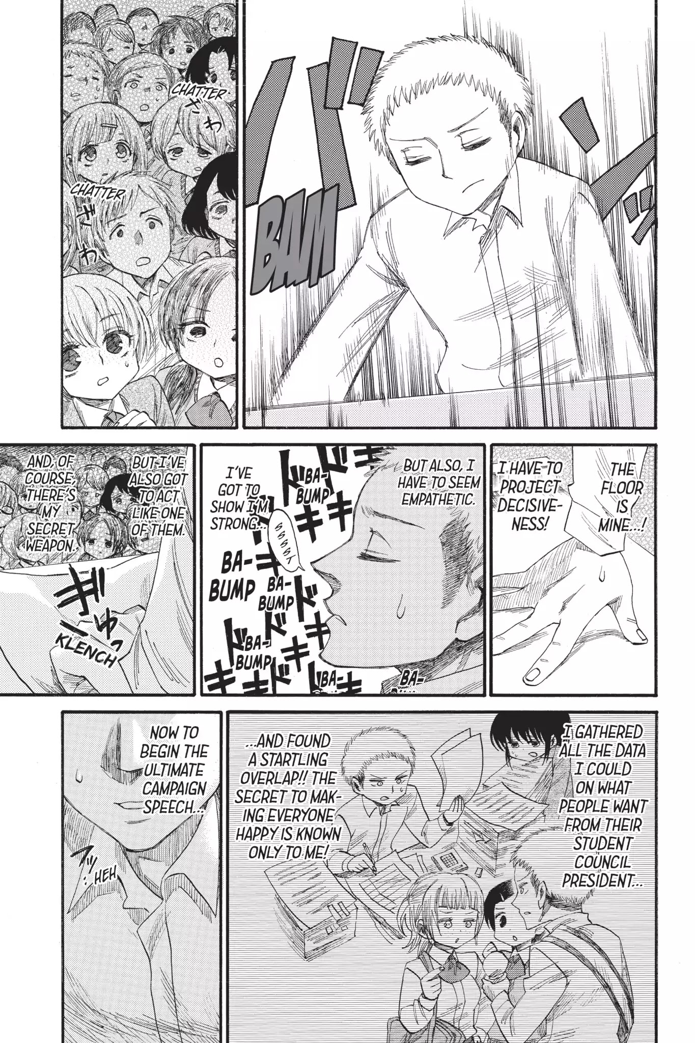 Attack on Titan: Junior High Chapter 39 page 3 - Chapter 39: Vol.3 39th Period: Ilse's Rage