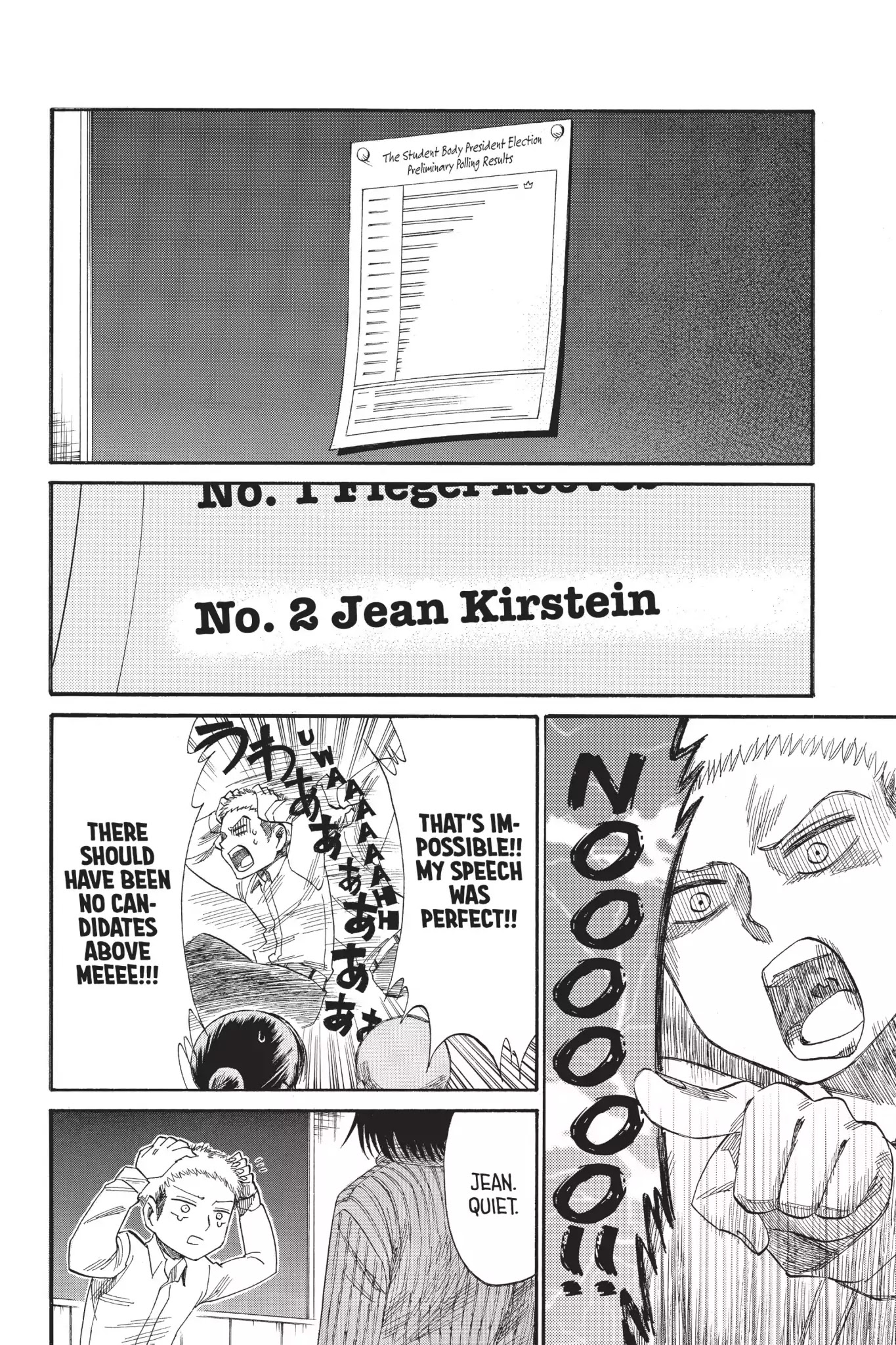 Attack on Titan: Junior High Chapter 39 page 6 - Chapter 39: Vol.3 39th Period: Ilse's Rage