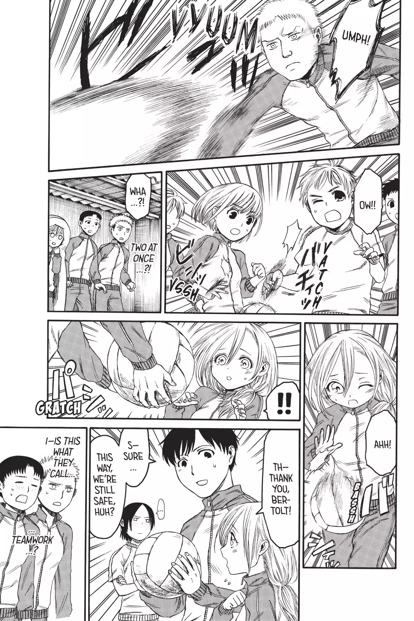 Attack on Titan: Junior High Chapter 4 page 10 - Chapter 4: Vol.1 4th Period: The Alarm Clock Trap