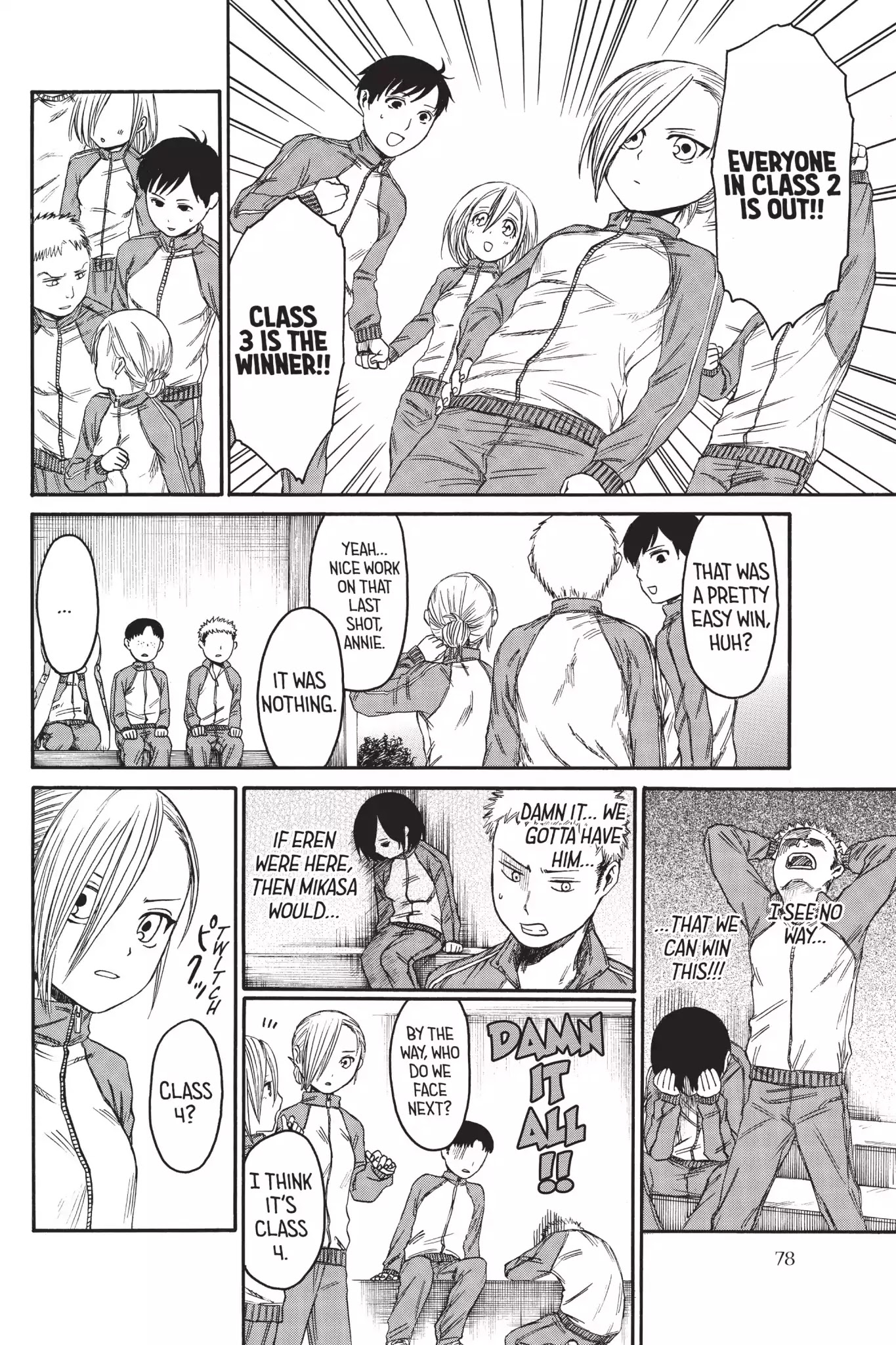 Attack on Titan: Junior High Chapter 4 page 13 - Chapter 4: Vol.1 4th Period: The Alarm Clock Trap