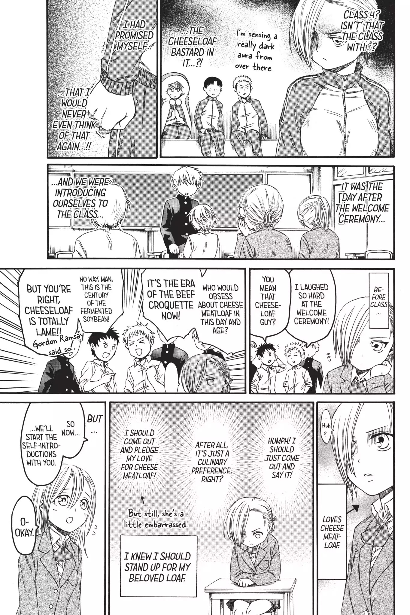 Attack on Titan: Junior High Chapter 4 page 14 - Chapter 4: Vol.1 4th Period: The Alarm Clock Trap