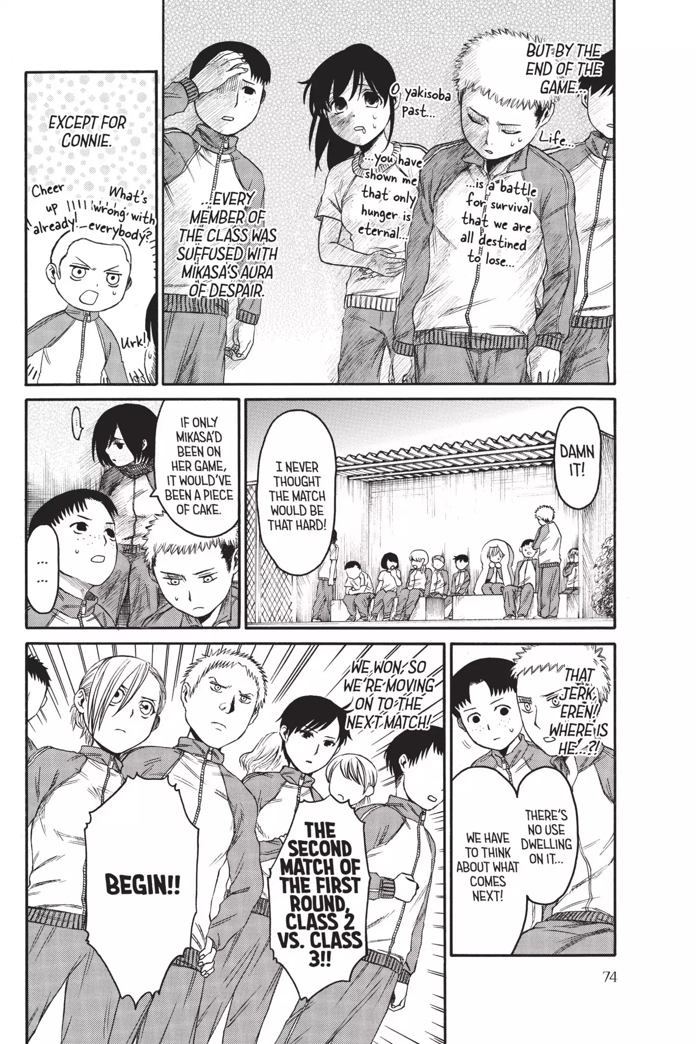 Attack on Titan: Junior High Chapter 4 page 9 - Chapter 4: Vol.1 4th Period: The Alarm Clock Trap