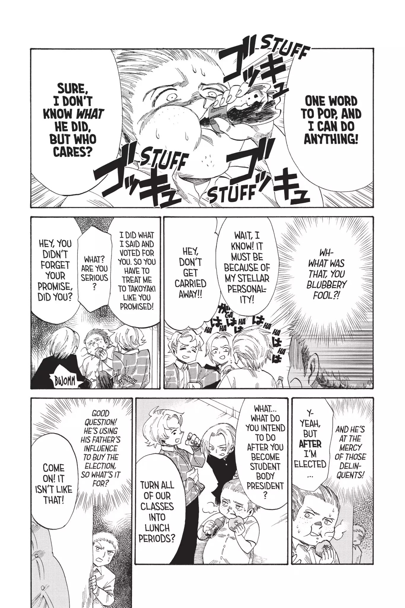 Attack on Titan: Junior High Chapter 40 page 11 - Chapter 40: Vol.3 40th Period: Do, A Donut, A Female Eating