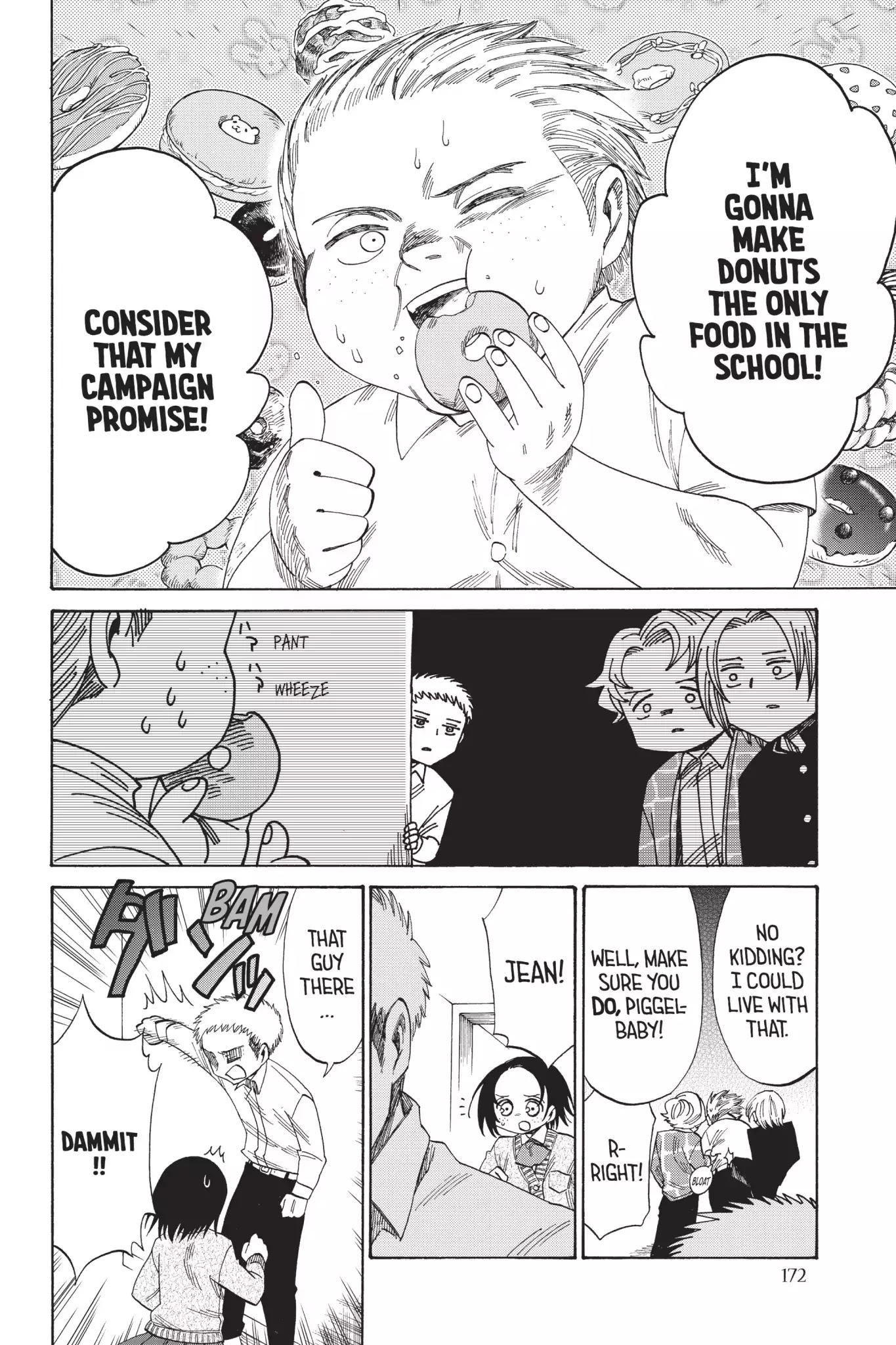 Attack on Titan: Junior High Chapter 40 page 12 - Chapter 40: Vol.3 40th Period: Do, A Donut, A Female Eating
