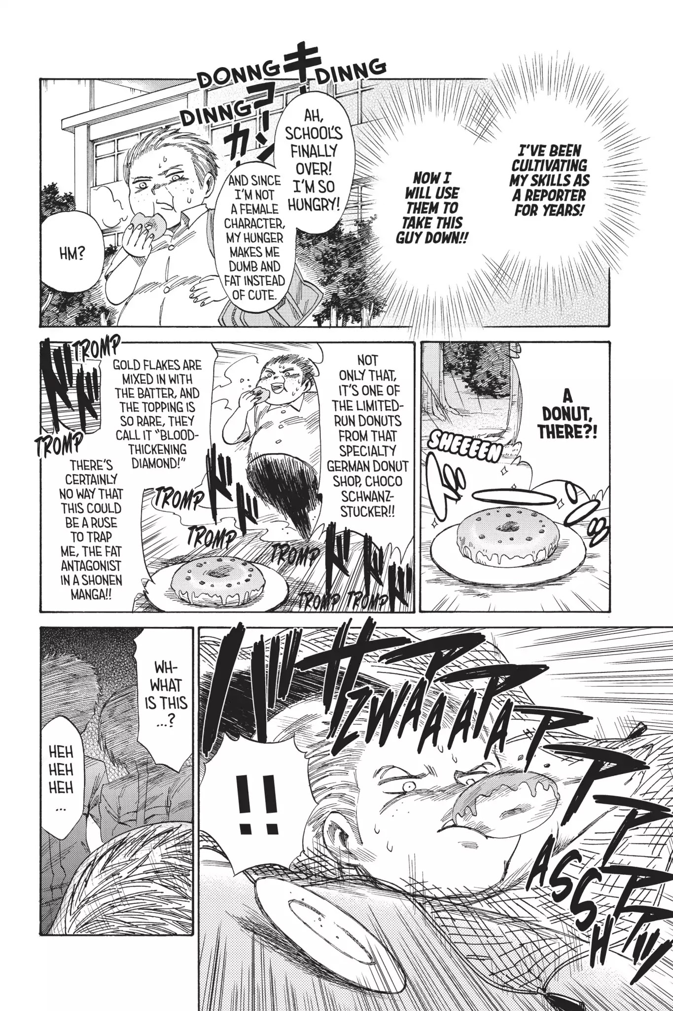 Attack on Titan: Junior High Chapter 40 page 14 - Chapter 40: Vol.3 40th Period: Do, A Donut, A Female Eating