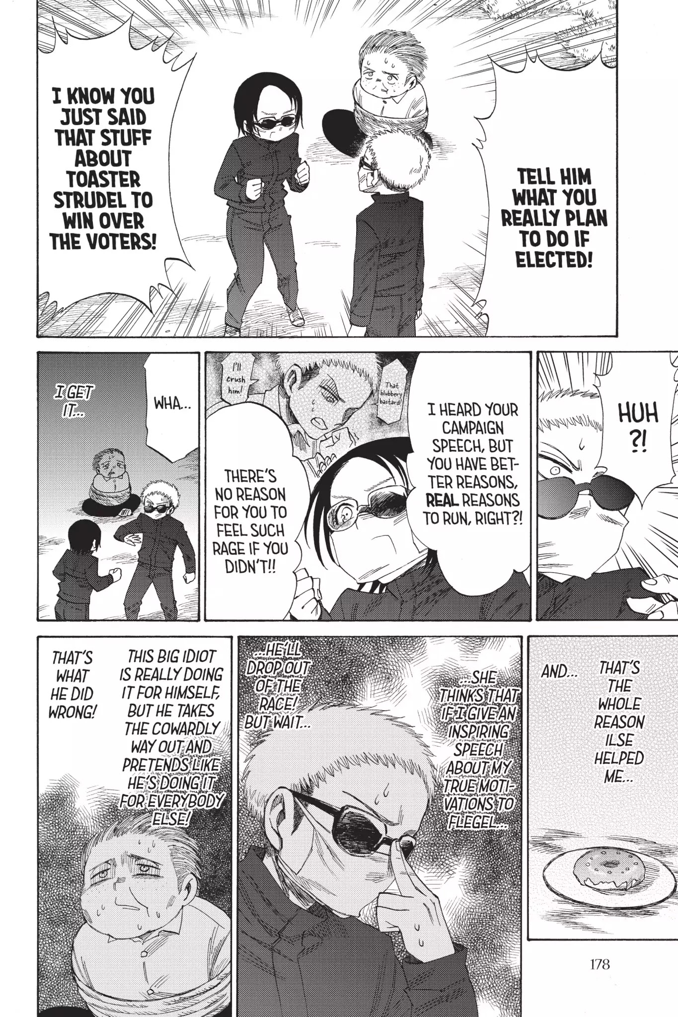 Attack on Titan: Junior High Chapter 40 page 18 - Chapter 40: Vol.3 40th Period: Do, A Donut, A Female Eating