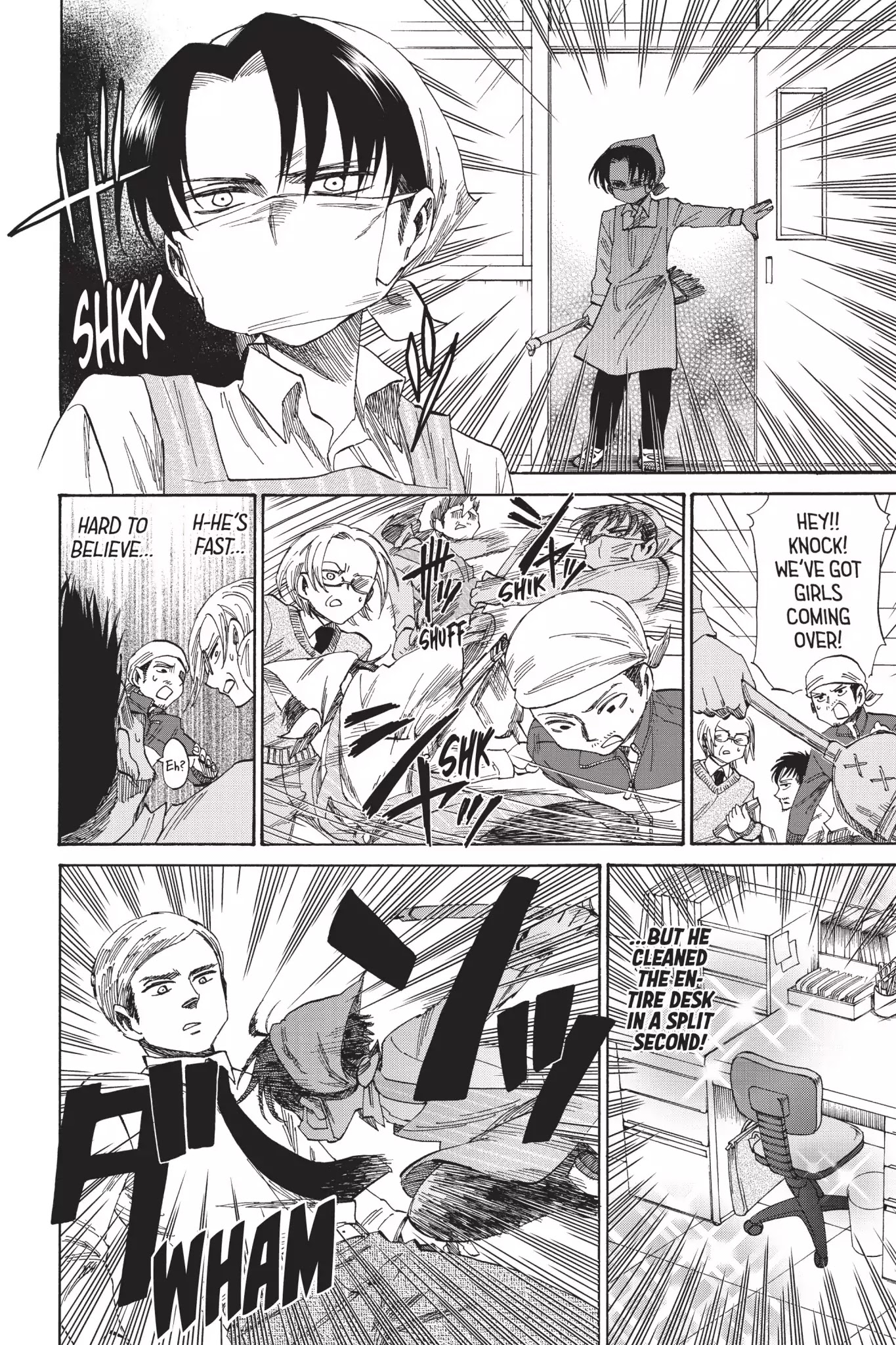 Attack on Titan: Junior High Chapter 41 page 12 - Chapter 41: Vol.3 41st Period: Be-bop Junior High