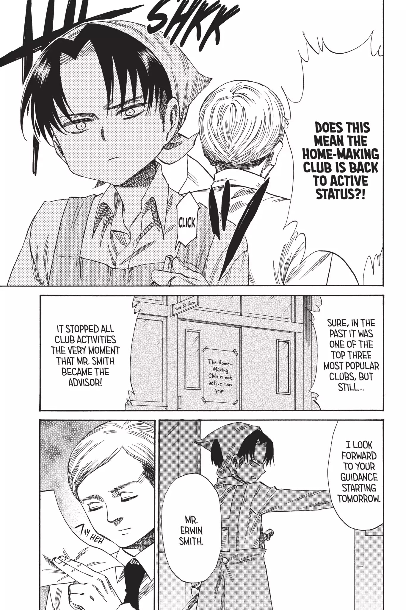 Attack on Titan: Junior High Chapter 41 page 15 - Chapter 41: Vol.3 41st Period: Be-bop Junior High