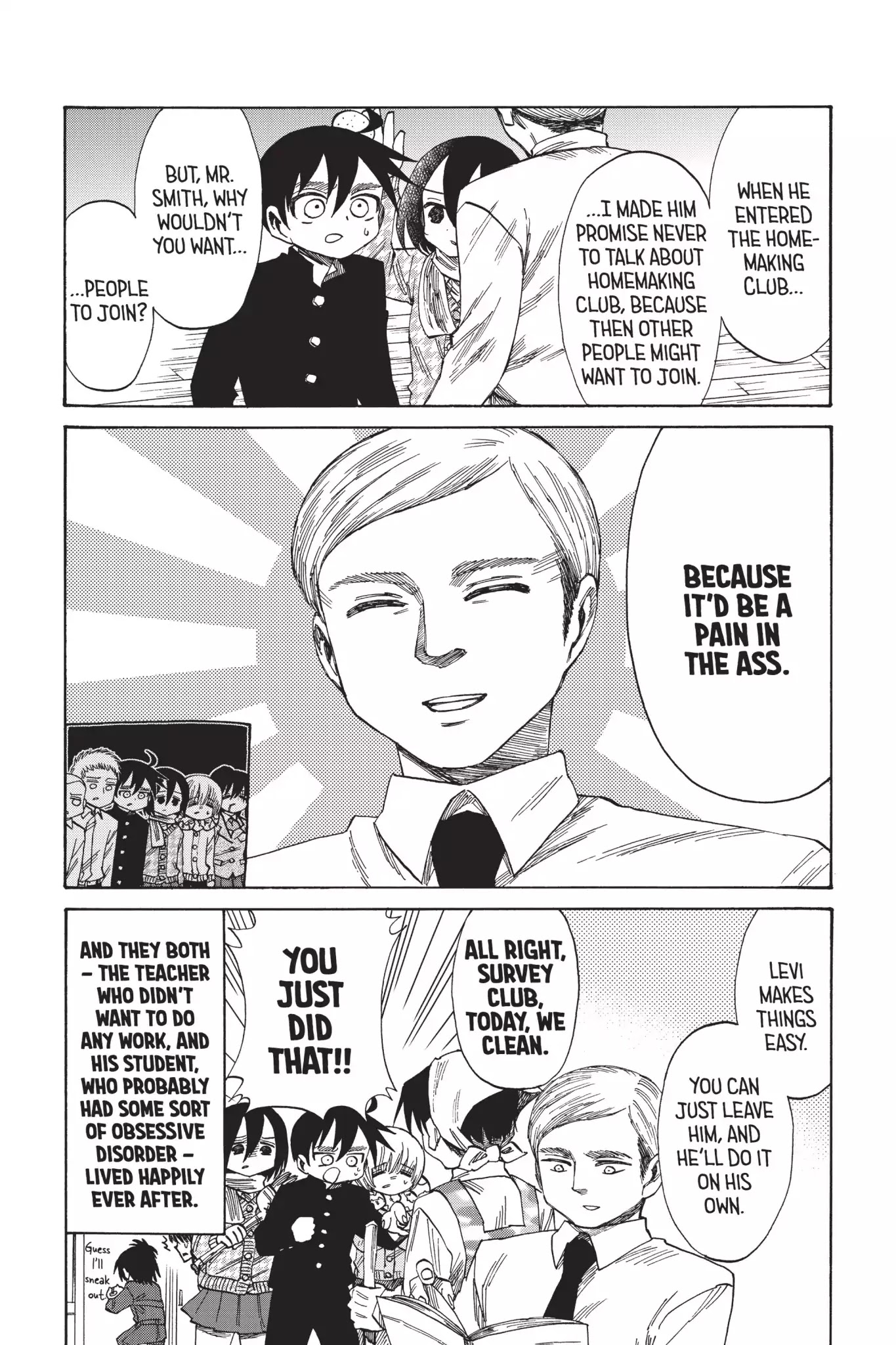 Attack on Titan: Junior High Chapter 41 page 20 - Chapter 41: Vol.3 41st Period: Be-bop Junior High