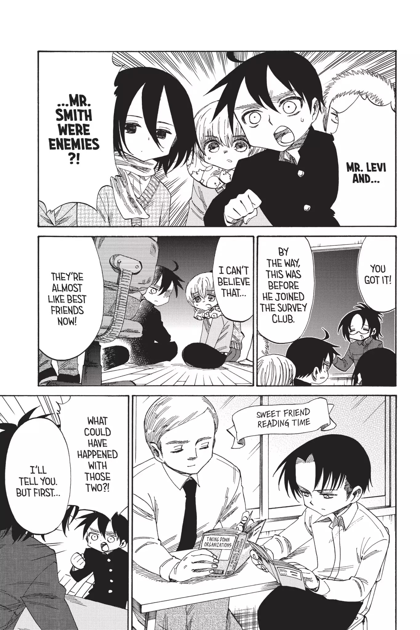 Attack on Titan: Junior High Chapter 41 page 3 - Chapter 41: Vol.3 41st Period: Be-bop Junior High
