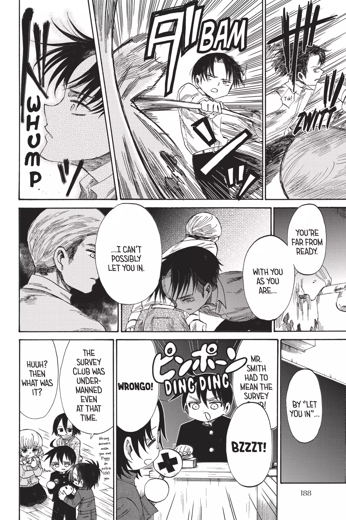 Attack on Titan: Junior High Chapter 41 page 6 - Chapter 41: Vol.3 41st Period: Be-bop Junior High