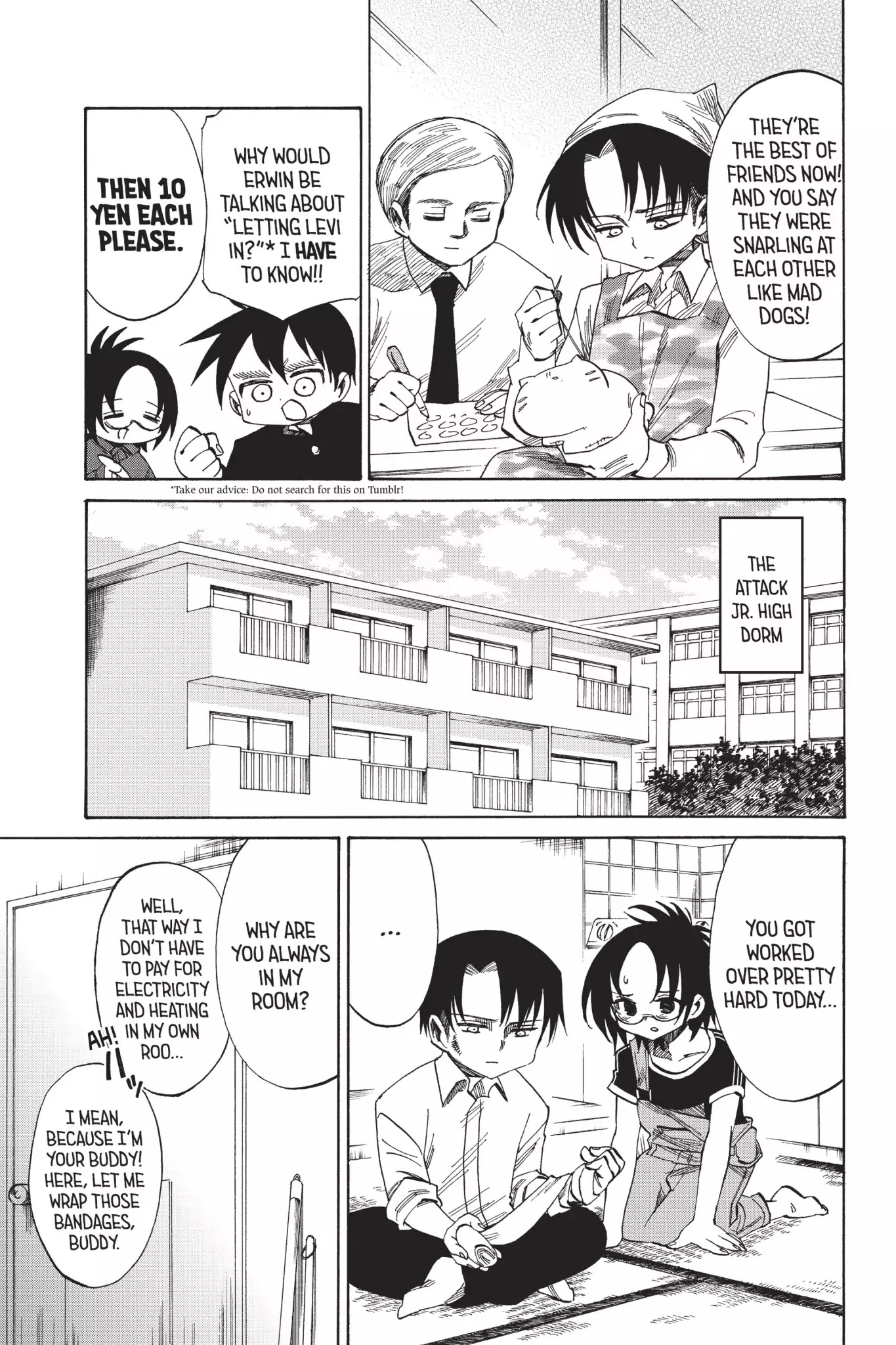 Attack on Titan: Junior High Chapter 41 page 7 - Chapter 41: Vol.3 41st Period: Be-bop Junior High
