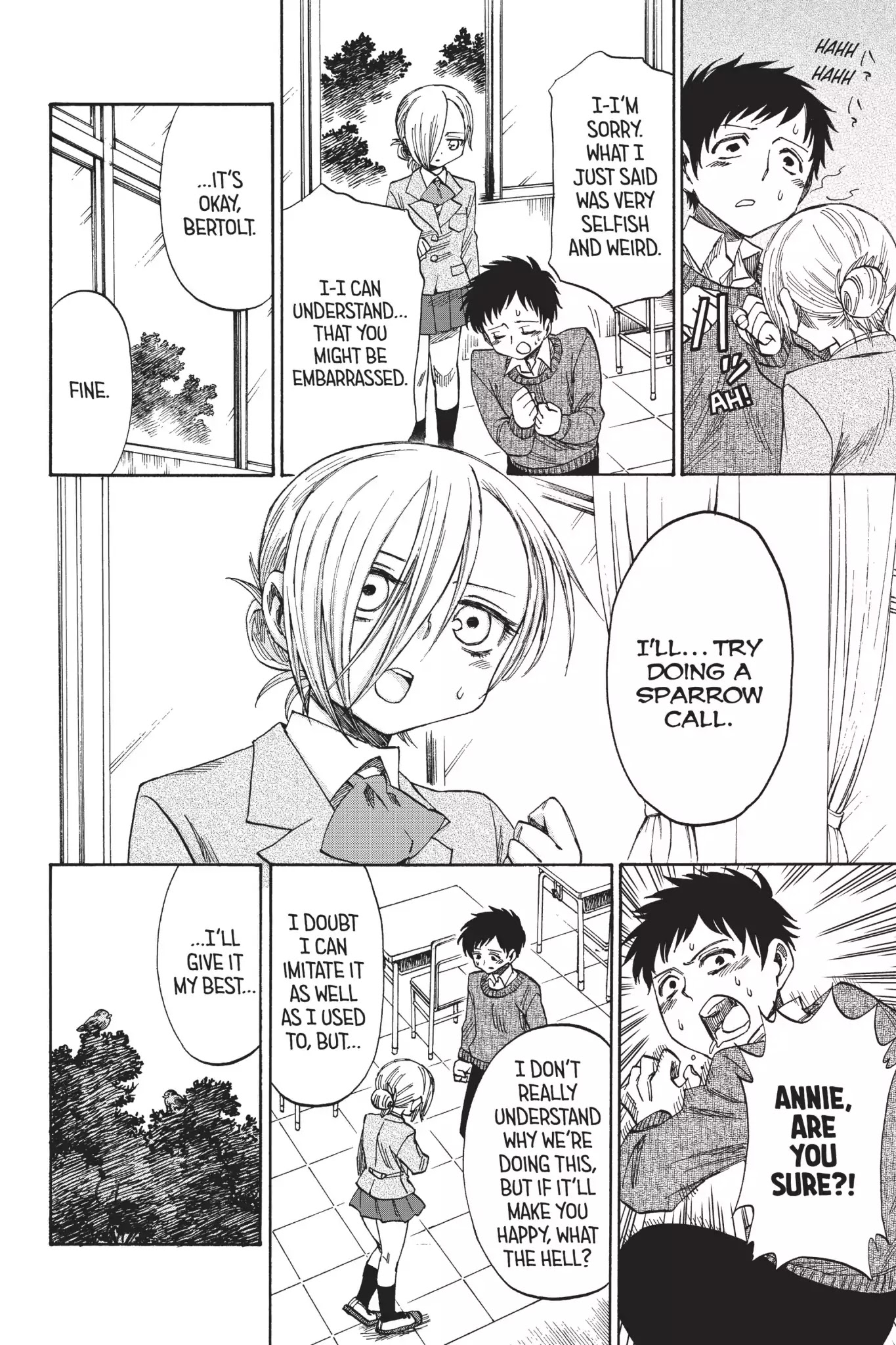 Attack on Titan: Junior High Chapter 42 page 6 - Chapter 42: Vol.3 42nd Period: Clown Bertolt