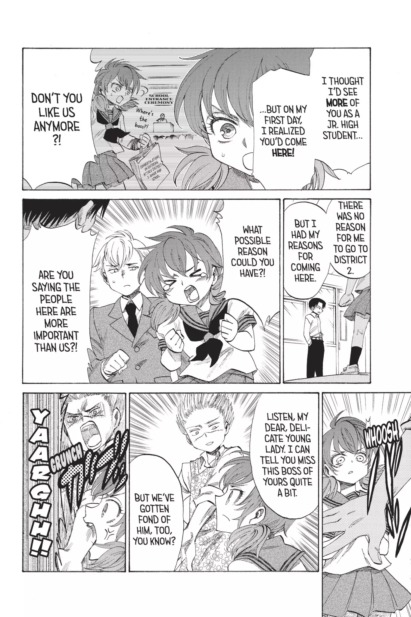Attack on Titan: Junior High Chapter 43.6 page 4 - Chapter 43.6: Field Trip 4: The Boss Is No Weakling
