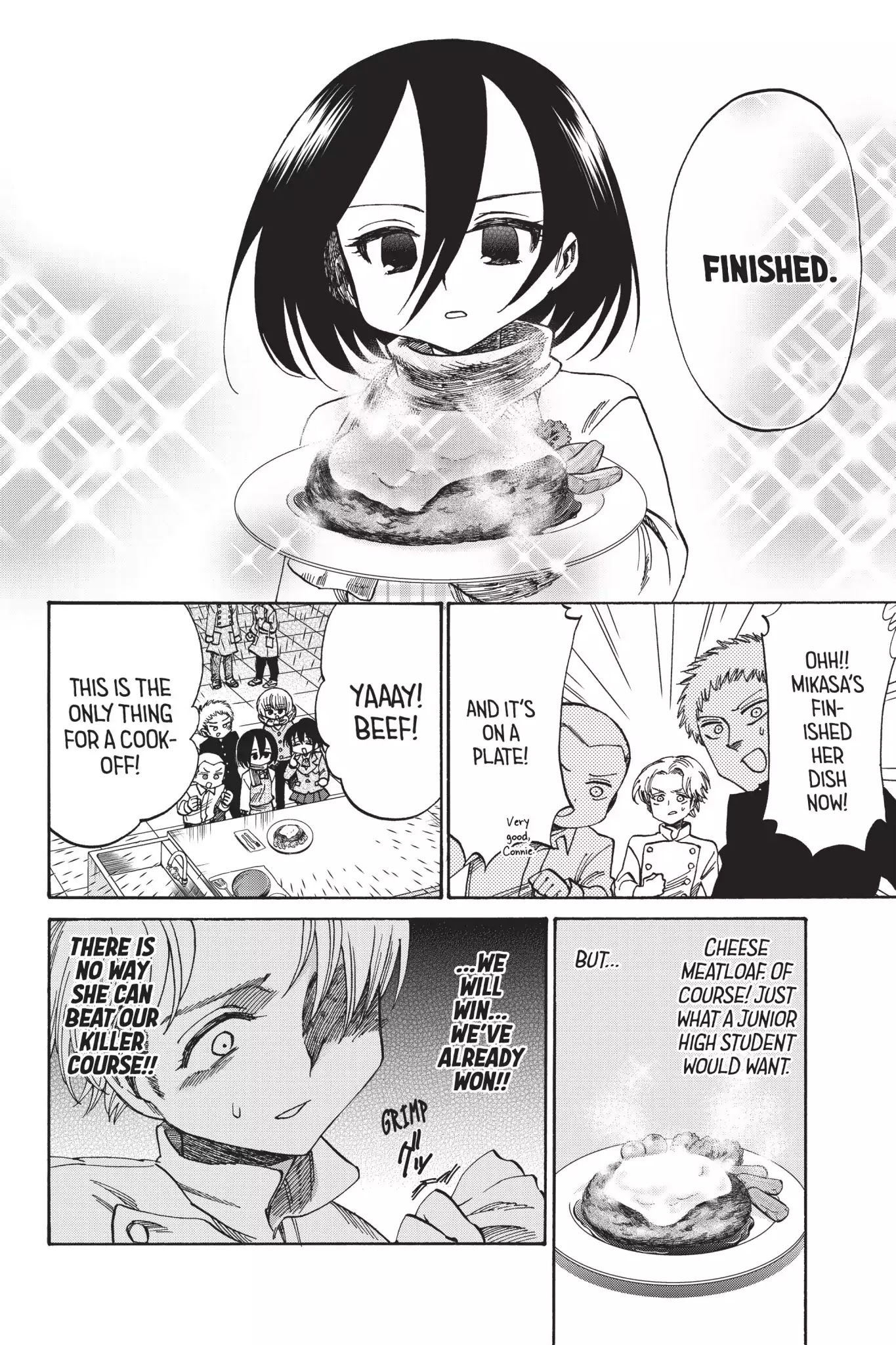 Attack on Titan: Junior High Chapter 43 page 16 - Chapter 43: Vol.3 43rd Period: Iron Chef (14 Yrs Old)