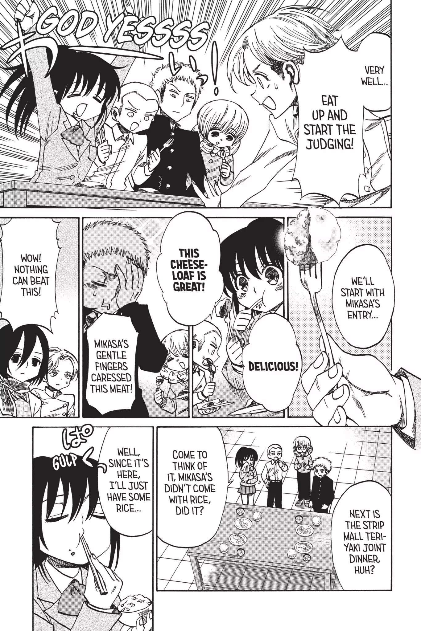 Attack on Titan: Junior High Chapter 43 page 17 - Chapter 43: Vol.3 43rd Period: Iron Chef (14 Yrs Old)