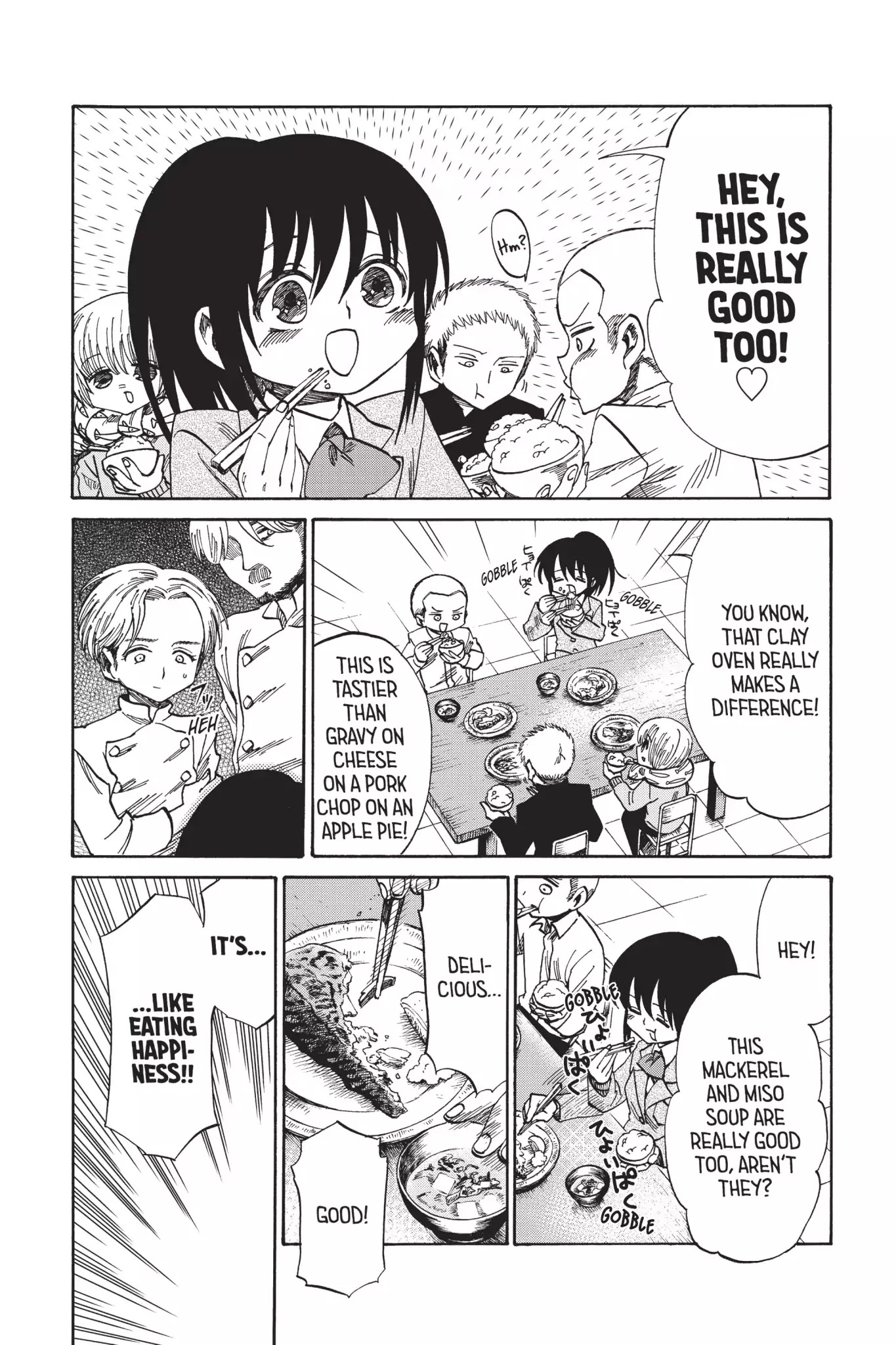 Attack on Titan: Junior High Chapter 43 page 18 - Chapter 43: Vol.3 43rd Period: Iron Chef (14 Yrs Old)