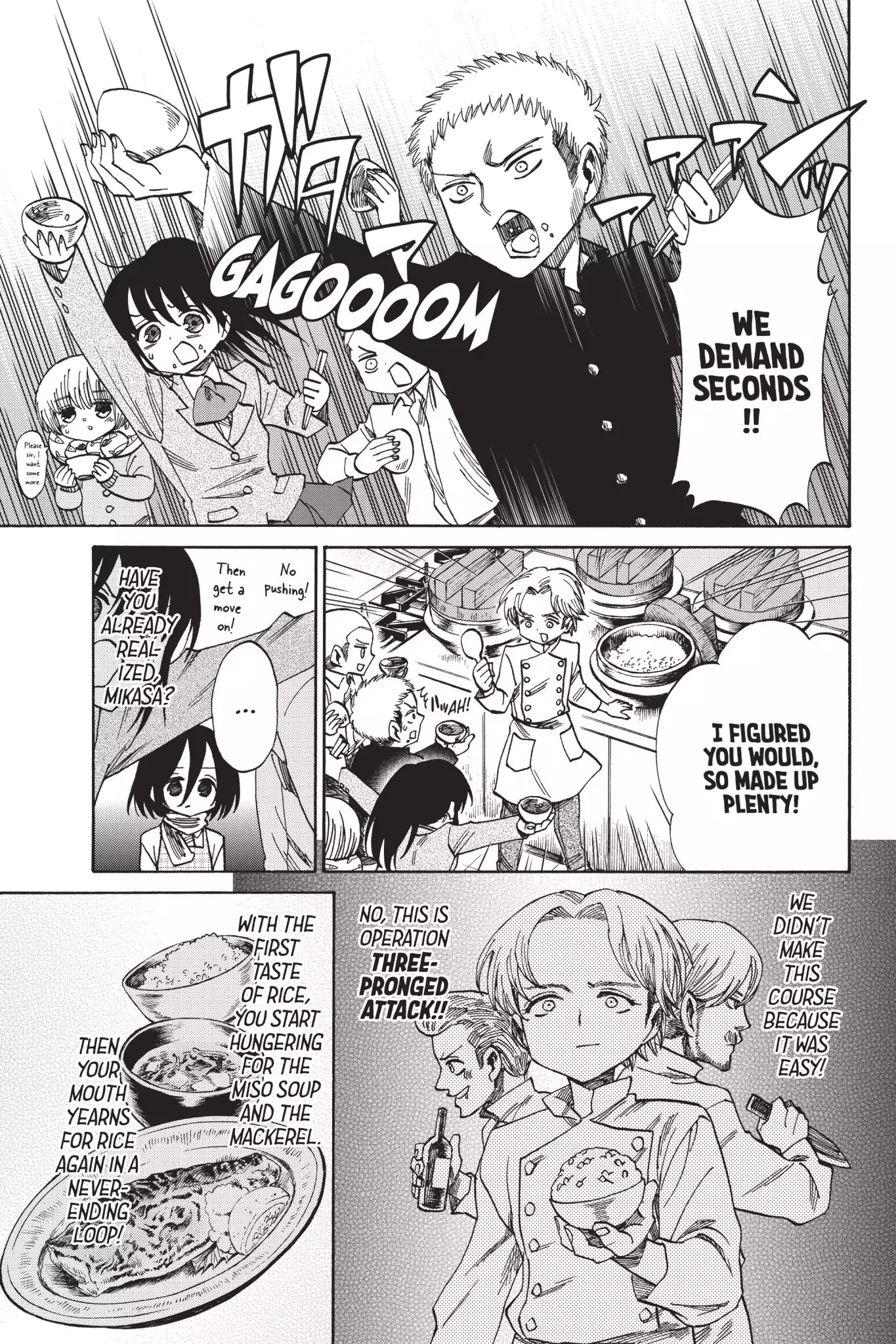 Attack on Titan: Junior High Chapter 43 page 19 - Chapter 43: Vol.3 43rd Period: Iron Chef (14 Yrs Old)