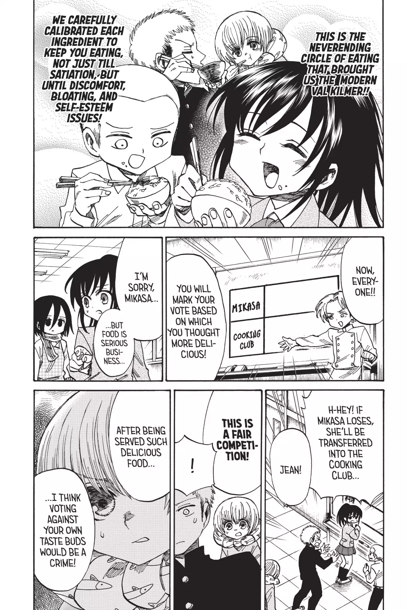 Attack on Titan: Junior High Chapter 43 page 20 - Chapter 43: Vol.3 43rd Period: Iron Chef (14 Yrs Old)